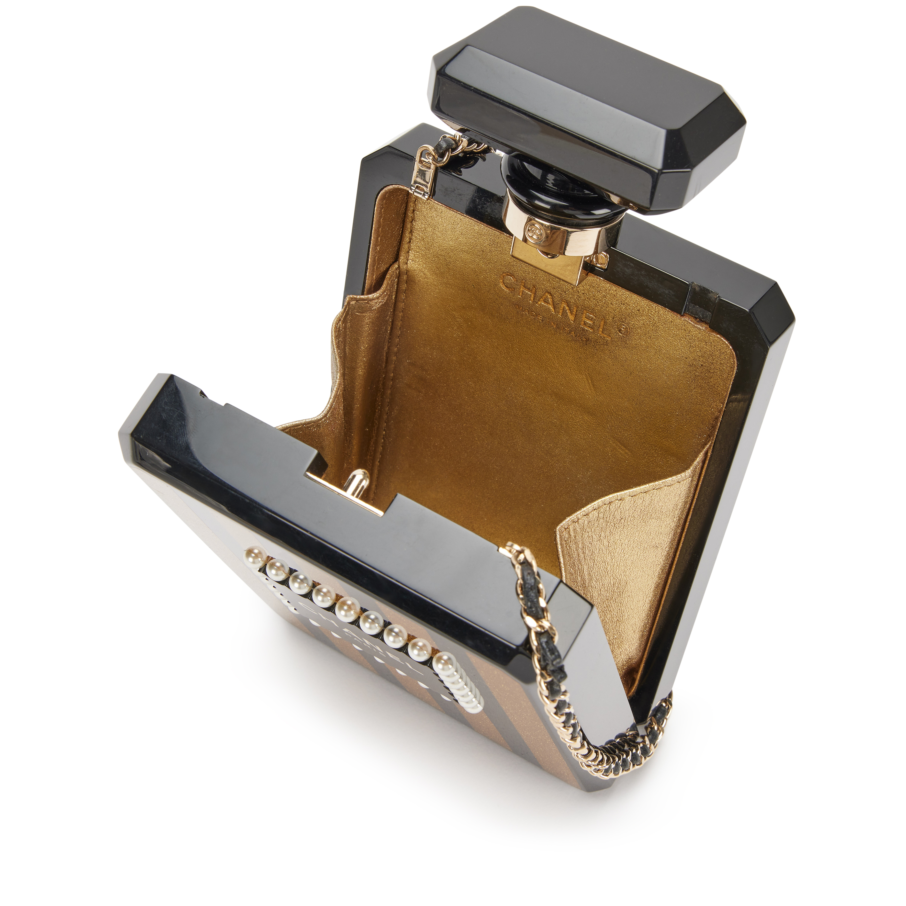 naotte × Perfume Closet Sheer Bag /Black Leather Japanese shoulder bag MM6 MAISON MARGIELA - Nugnes1920