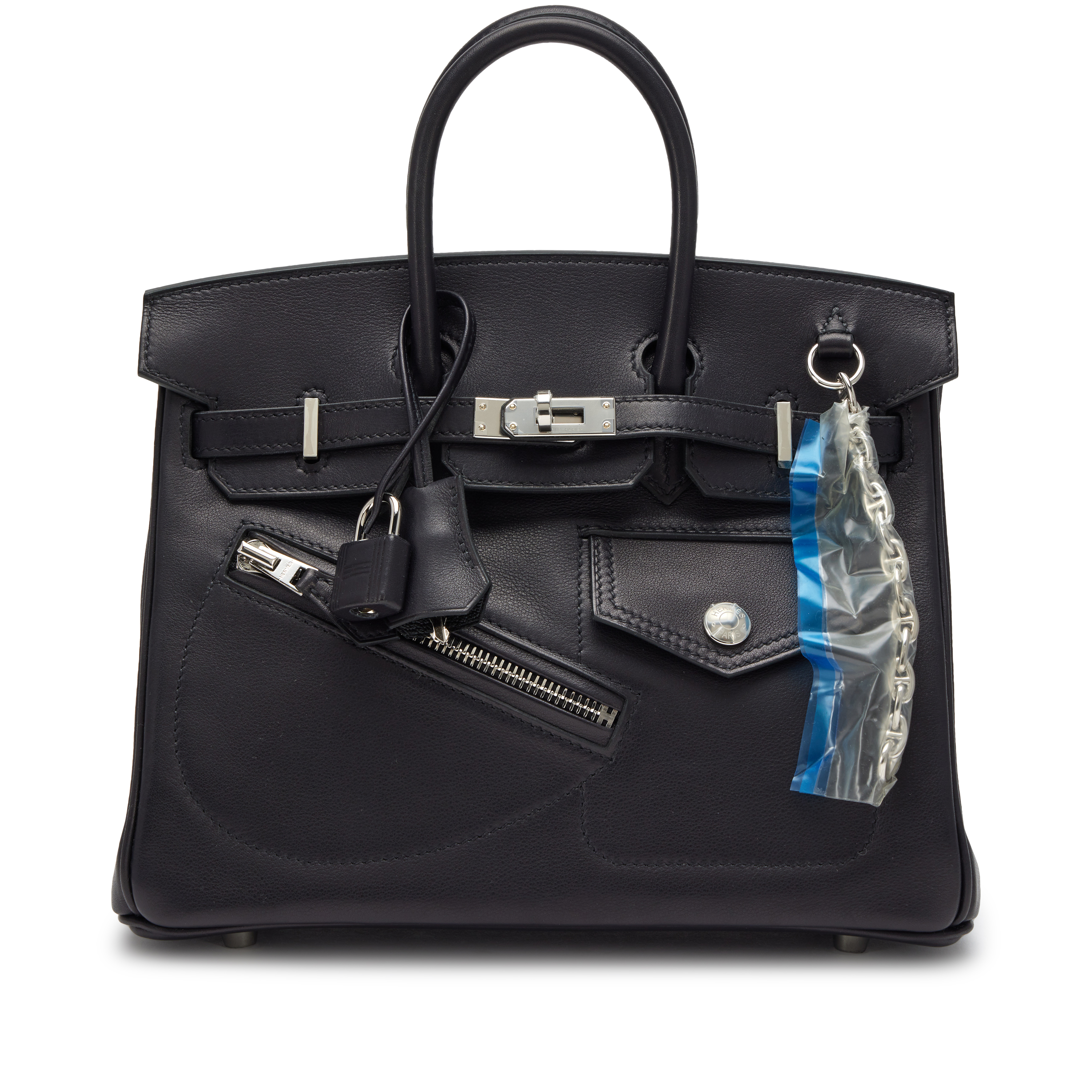 ≪25SS★≫HERMES グローヴフック Hermès Limited Edition Black Veau Volupto Rock Birkin 25