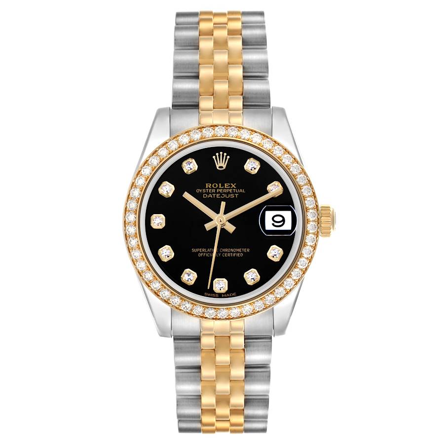 Rolex Datejust (Reference 178383). A 31mm Yellow Gold Stainless