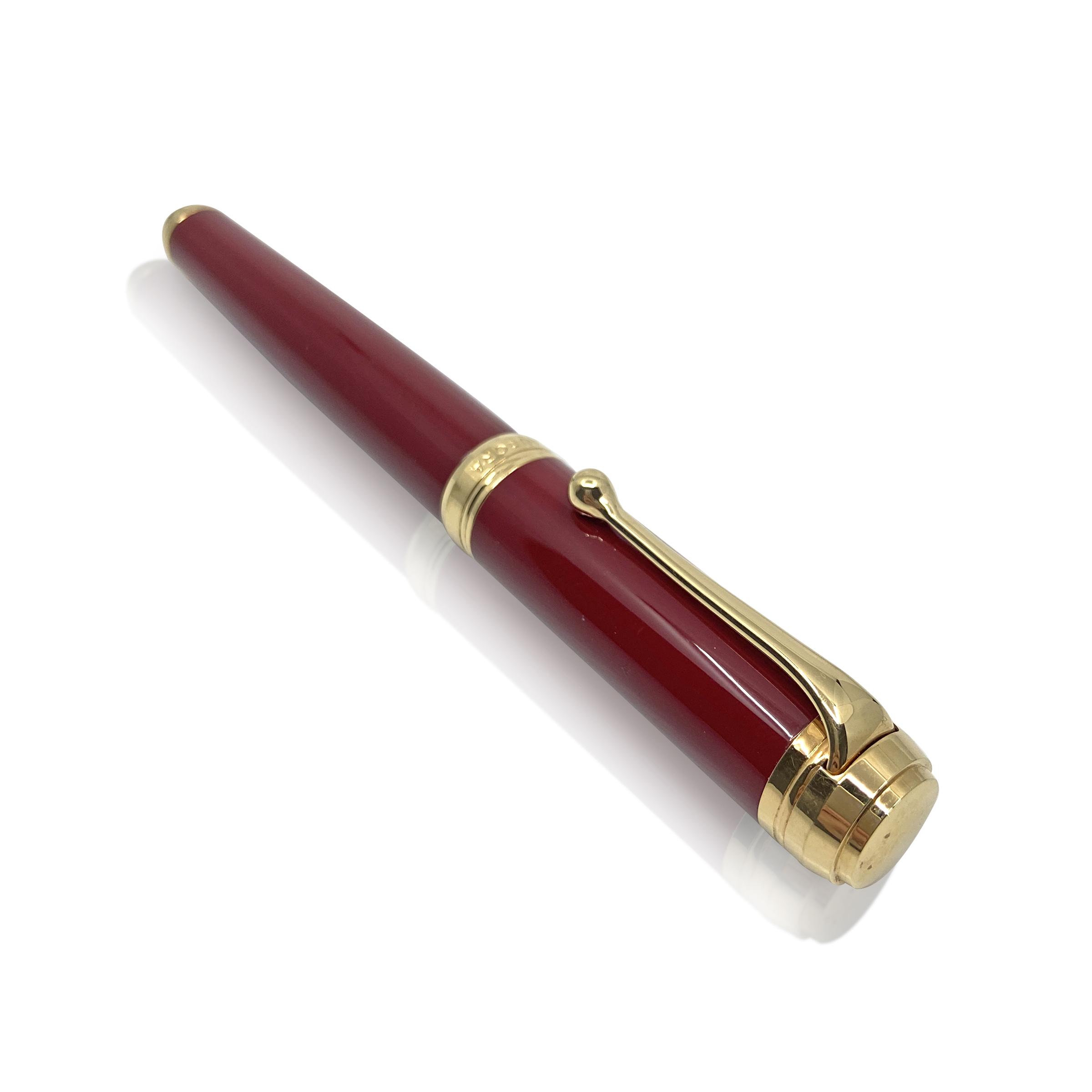 AURORA TALENTUM ボールペン RED Aurora Burgundy Classic Talentum Ballpoint Pen – Fountain