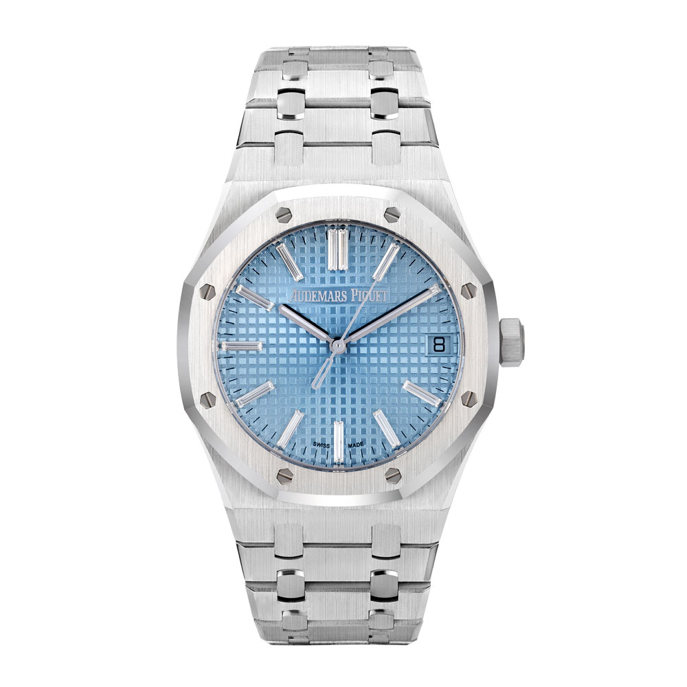 Ice Blue Dial Royal Oak Baguette Blue Dial Audemars Piguet Ice Box