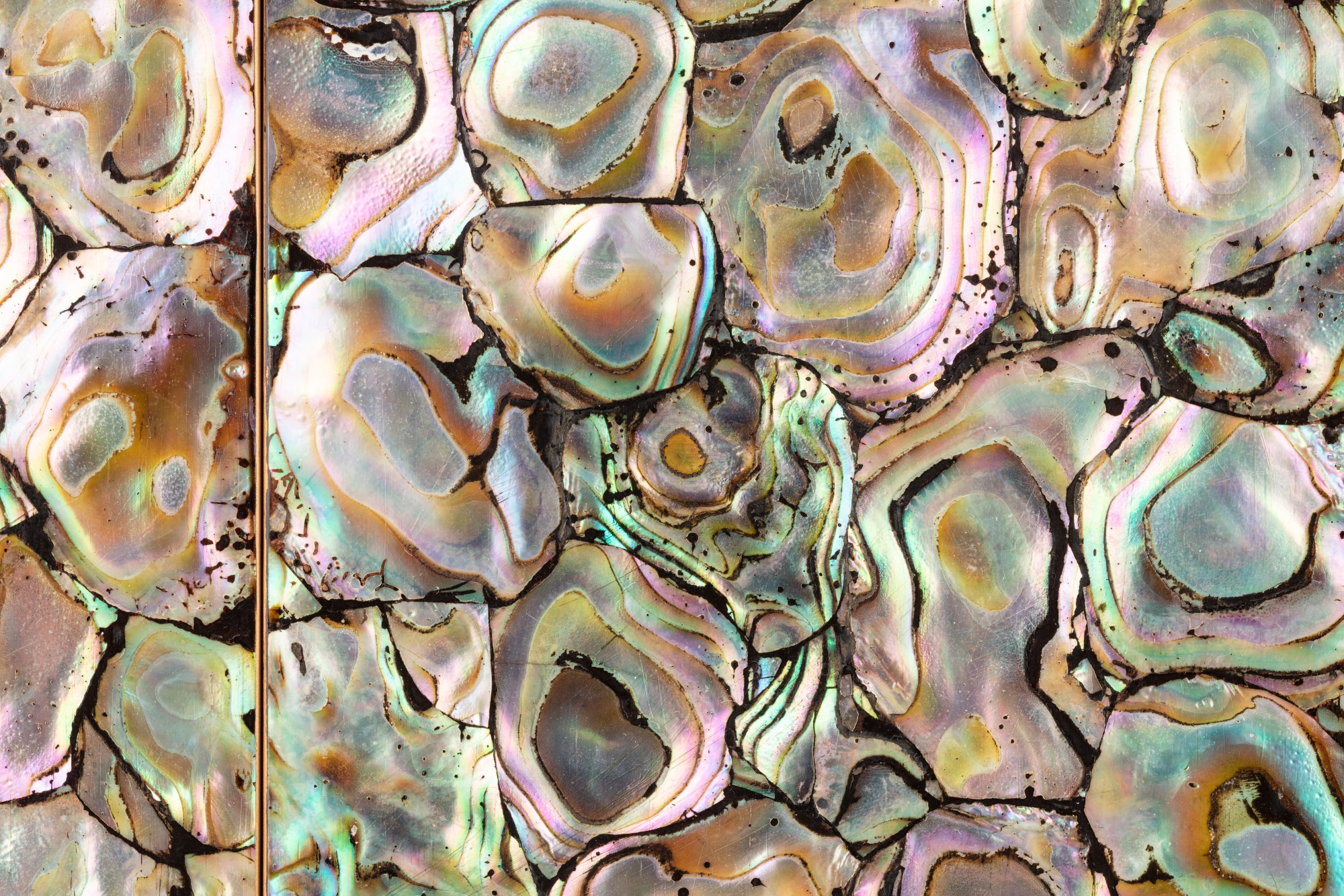 An abalone shell inlay and lacquer tea box, Japan, Meiji period | Boîte ...
