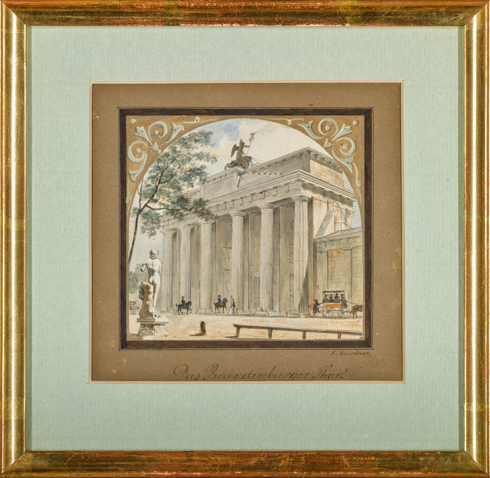 Das Brandenburger Tor (The Brandenburg Gate) European & British Art