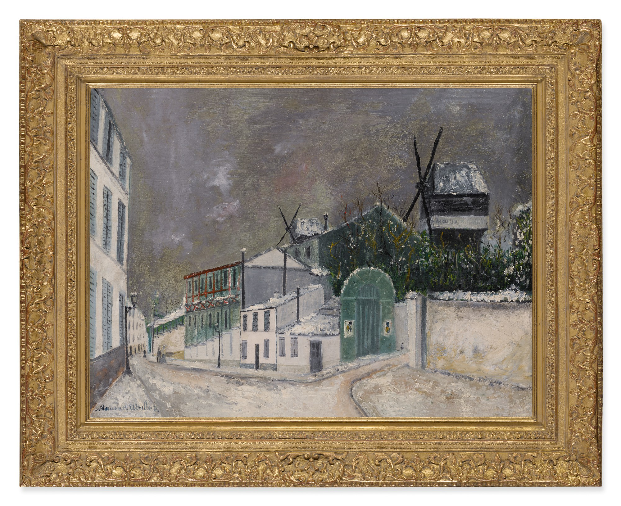 Le Moulin de la Galette sous la neige | Impressionist & Modern Art