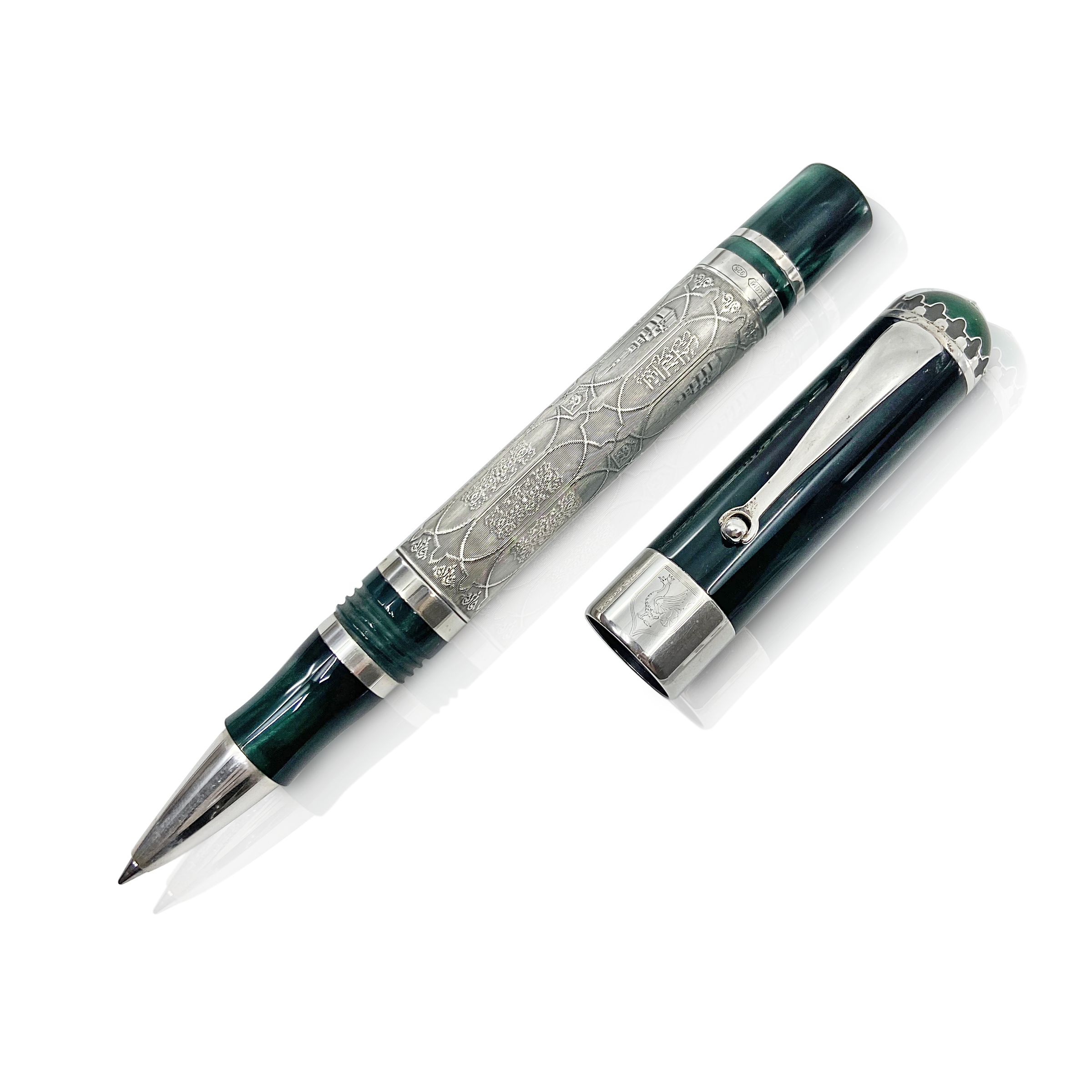 MONTEGRAPPA Kazan Sterling Silver Limited Edition Rollerball Pen