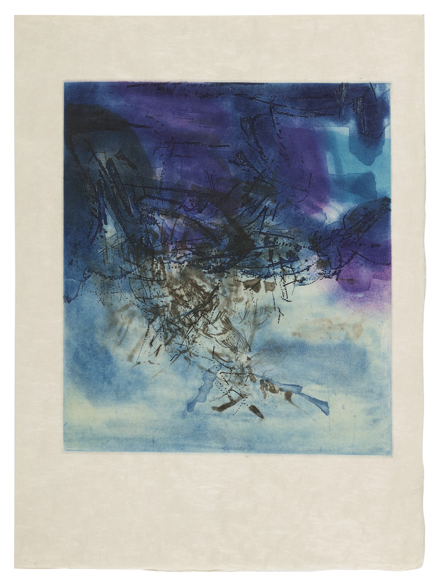 ZAO WOUKI L'ÉTANG Important Prints & Multiples Day Sale 2020
