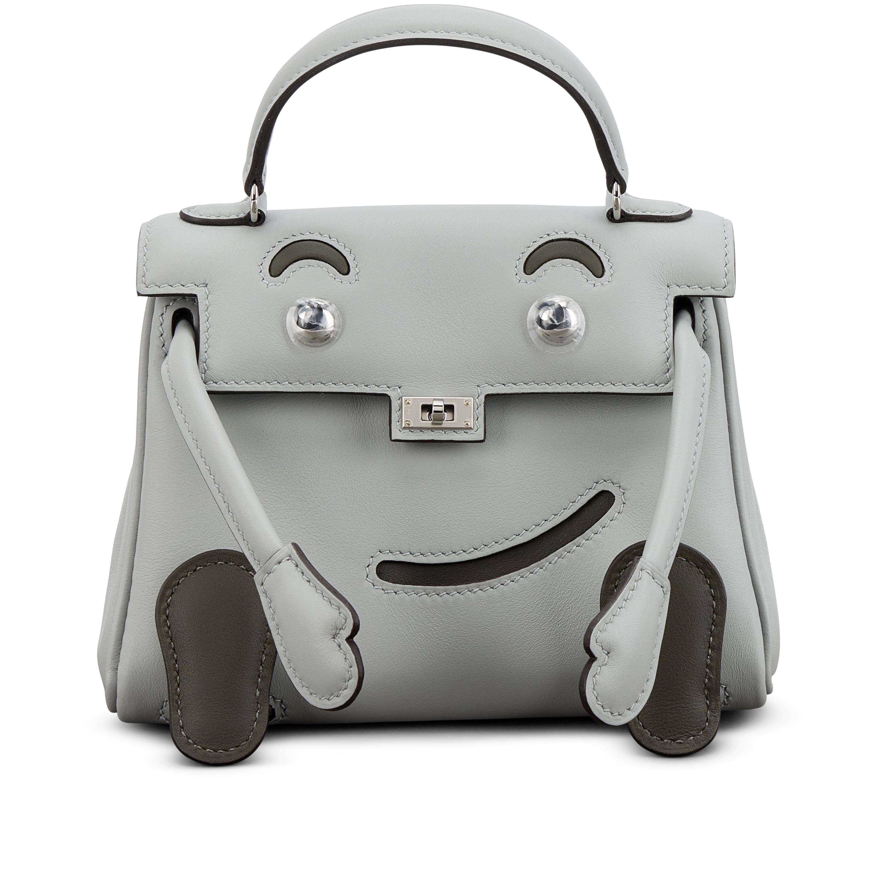 Hermès Bleu Glacier And Vert Maquis Swift Quelle Idole Kelly Doll