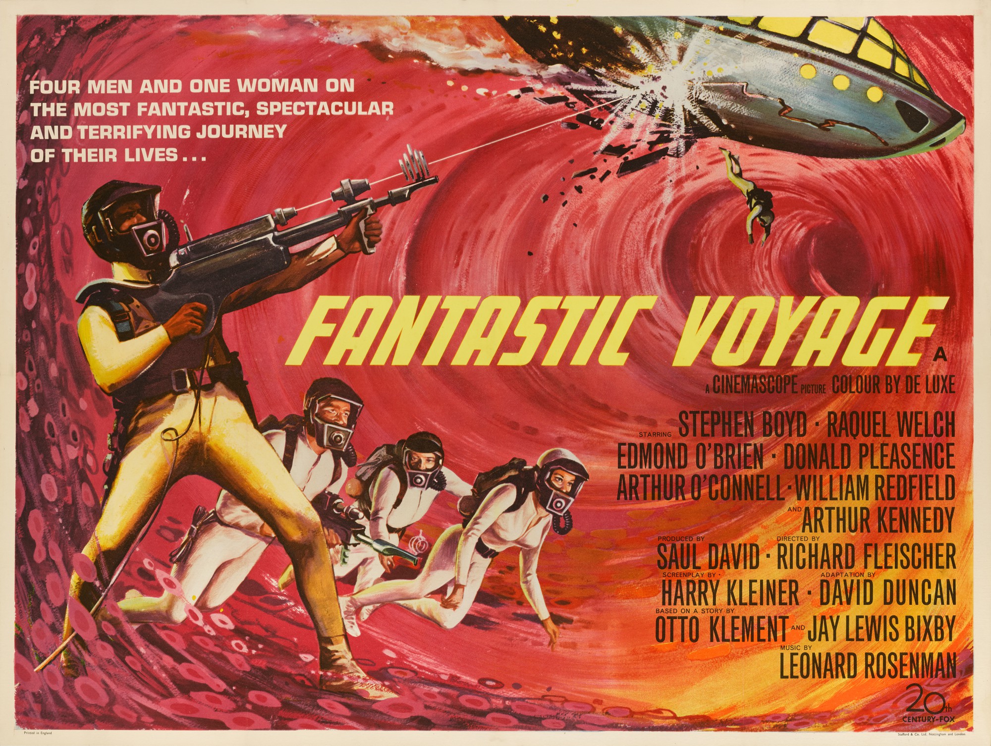 FANTASTIC VOYAGE 1966 POSTER BRITISH Original Film Posters Online FANTASTIC VOYAGE 1966 POSTER BRITISH Original Film Posters Online
