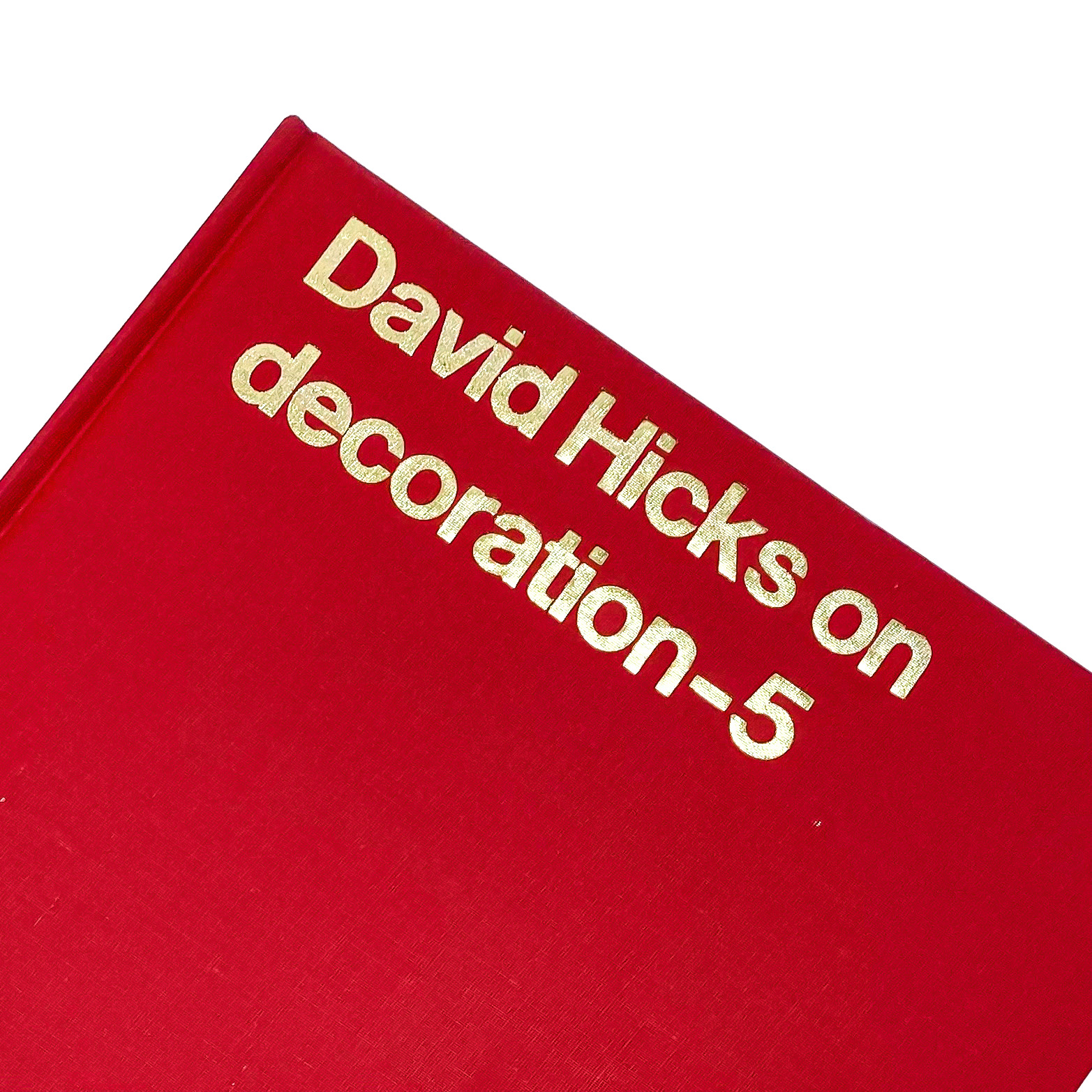 David Hicks Vintage Decoration-5 Dust Jacket Available For 