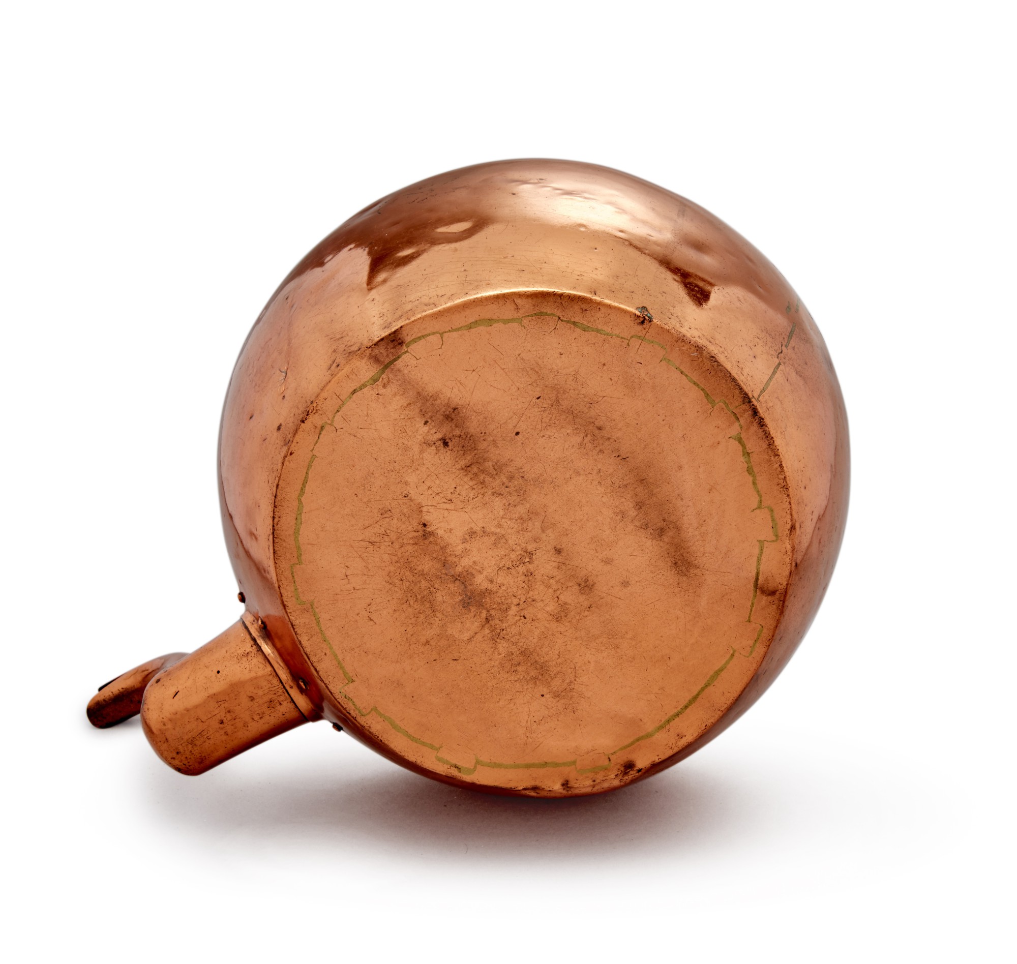 Copper Tea Kettle, Forbes Clark (working 18071820), Harrisburg