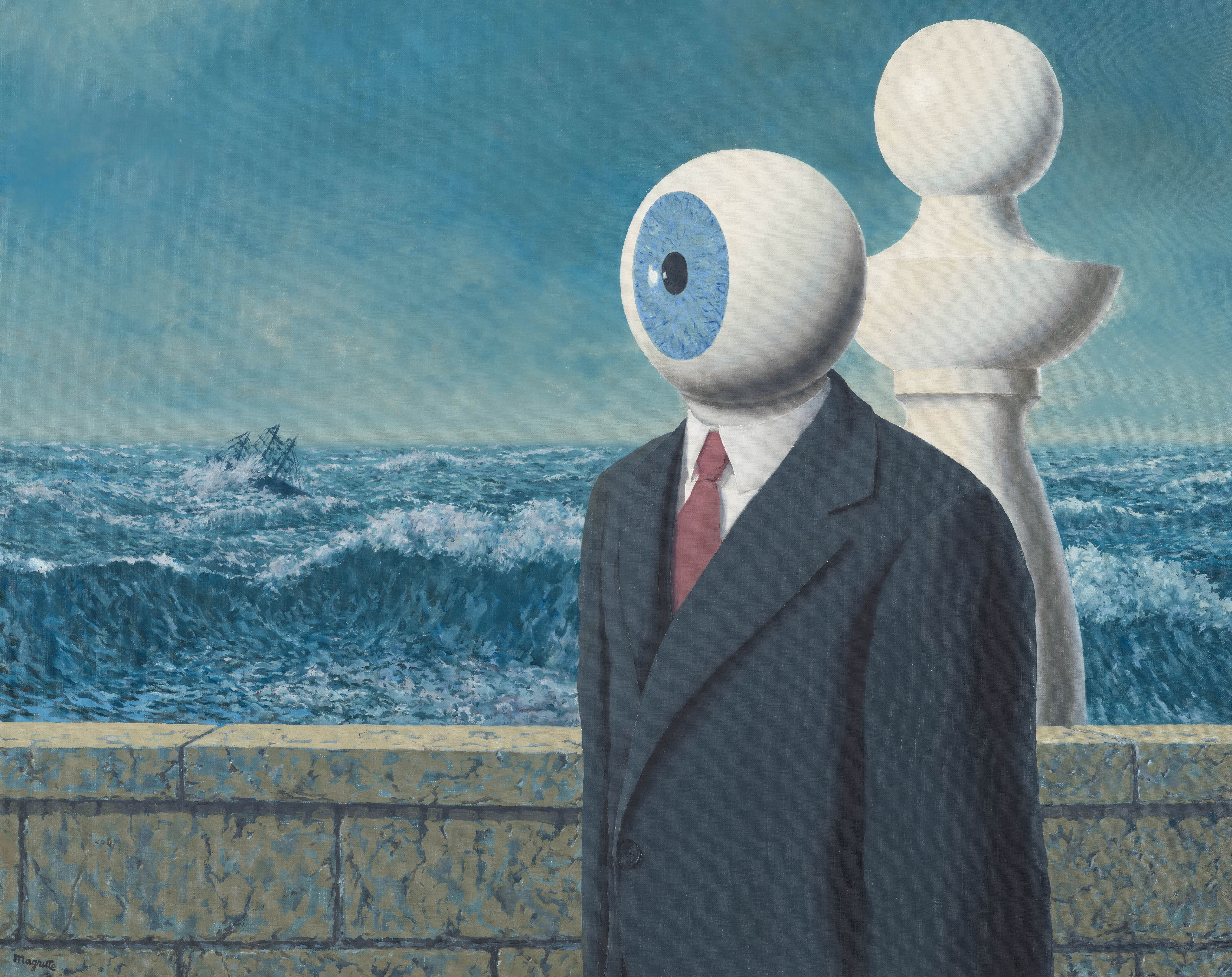 An Eye-Opening Look at René Magritte's 'La Traversée difficile