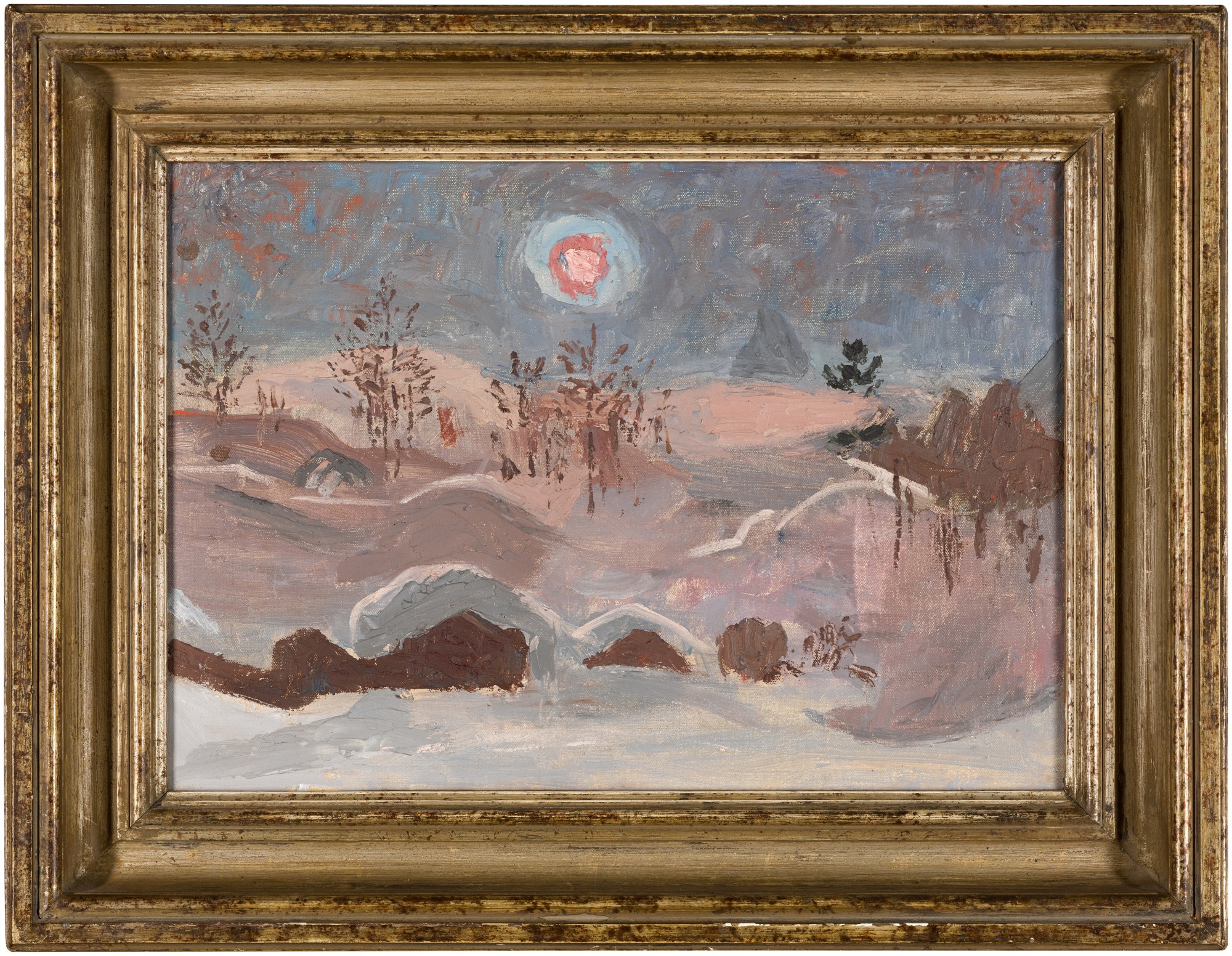 Landscape in Snow, Zermatt Made in Britain 2022 Sotheby's
