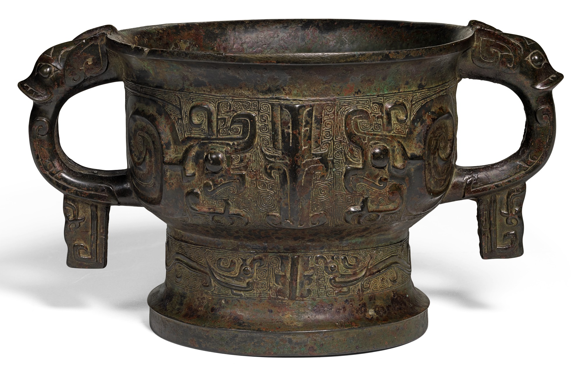 AN ARCHAIC BRONZE RITUAL FOOD VESSEL, GUI WESTERN ZHOU DYNASTY | 西周 ...
