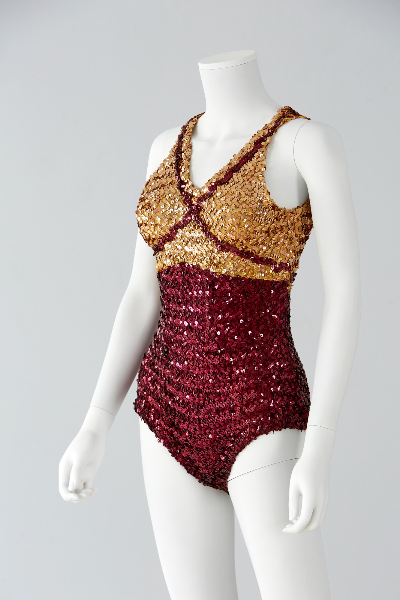 Leotard worn for the "Wannabe" music video by Spice Girl Geri Halliwell