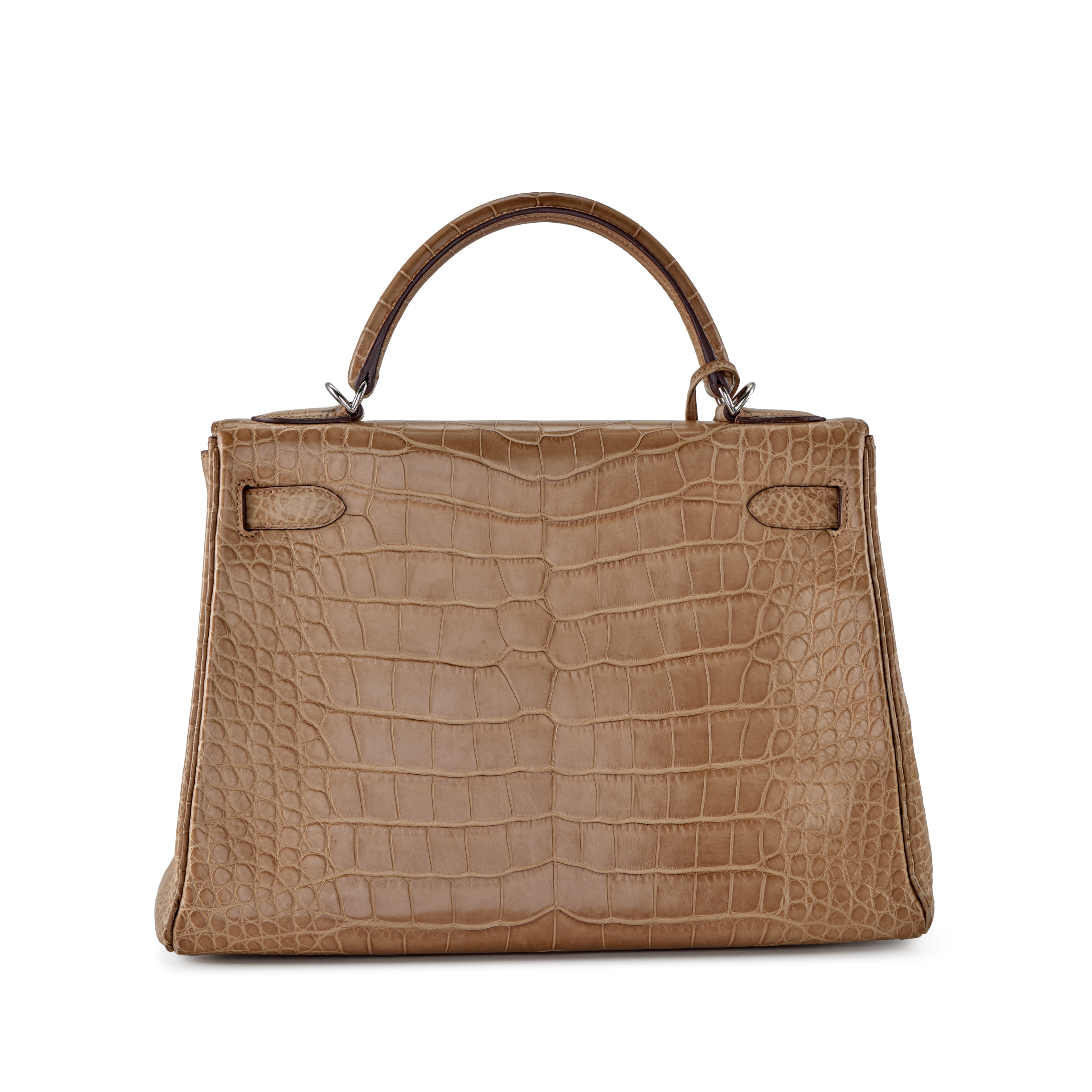 Hermès Poussière Matte Mississippiensis Alligator Kelly 32
