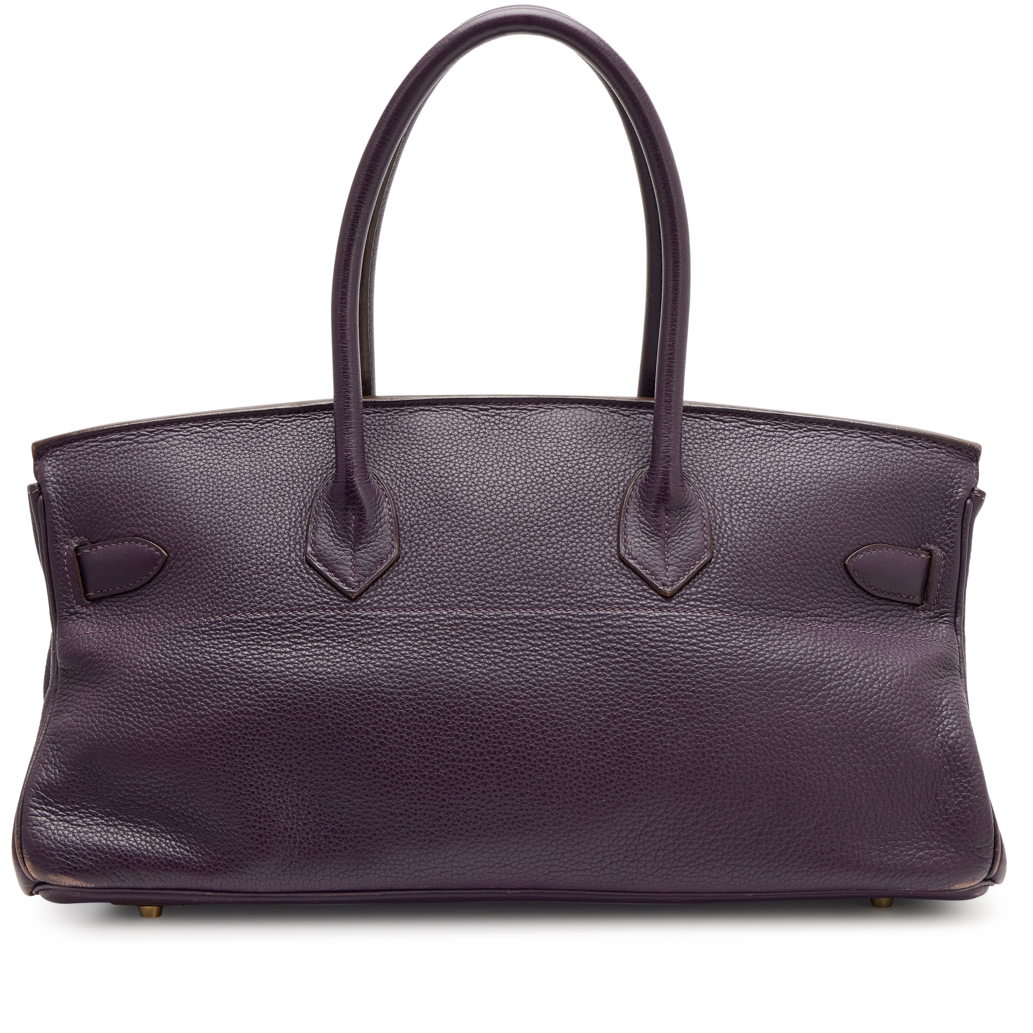 Hermès Raisin Clemence JPG Shoulder Birkin 42 Gold Hardware, 2008