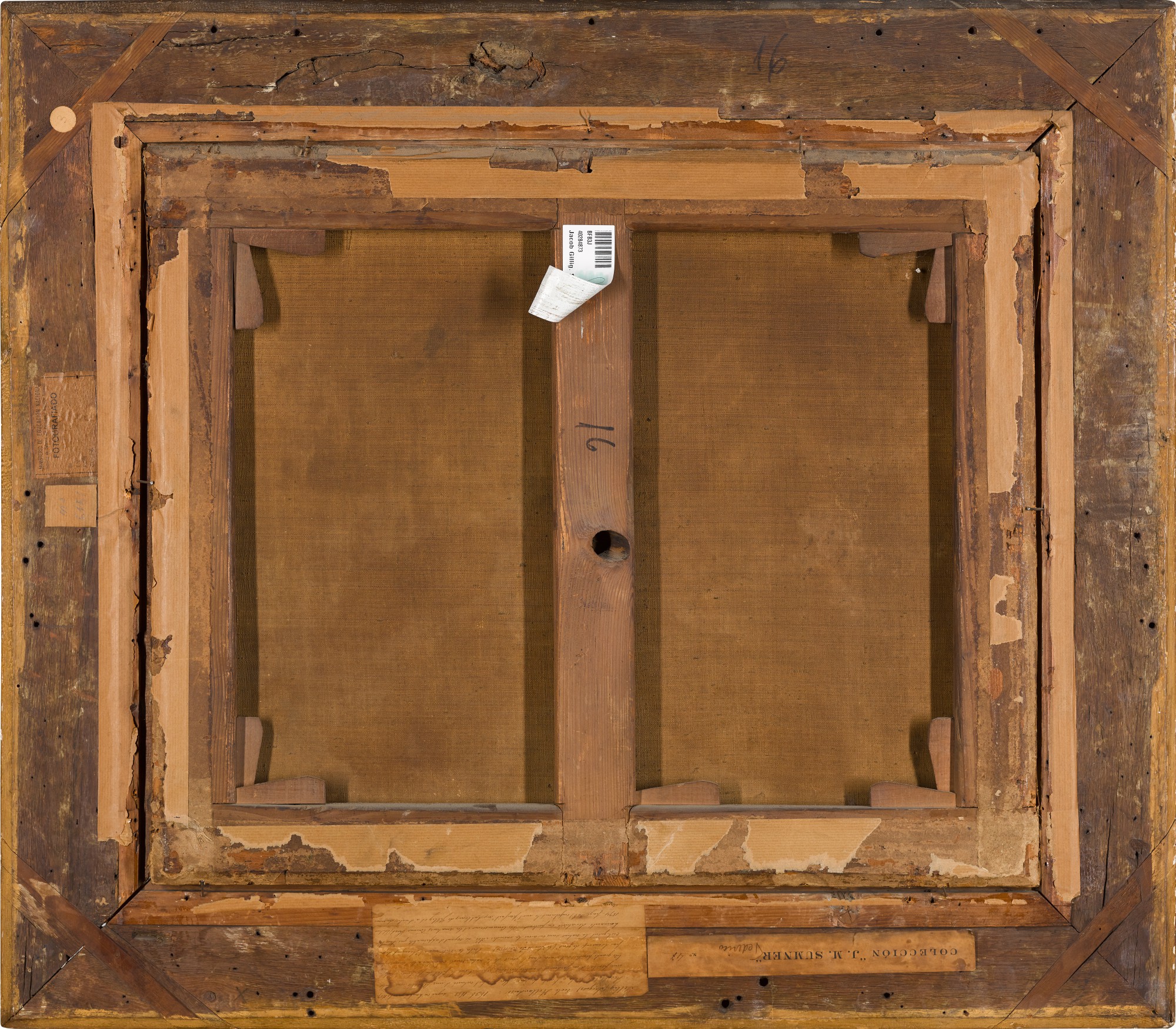 JACOB GILLIG STILL LIFE OF FISH IN A LANDSCAPE Old Master Paintings