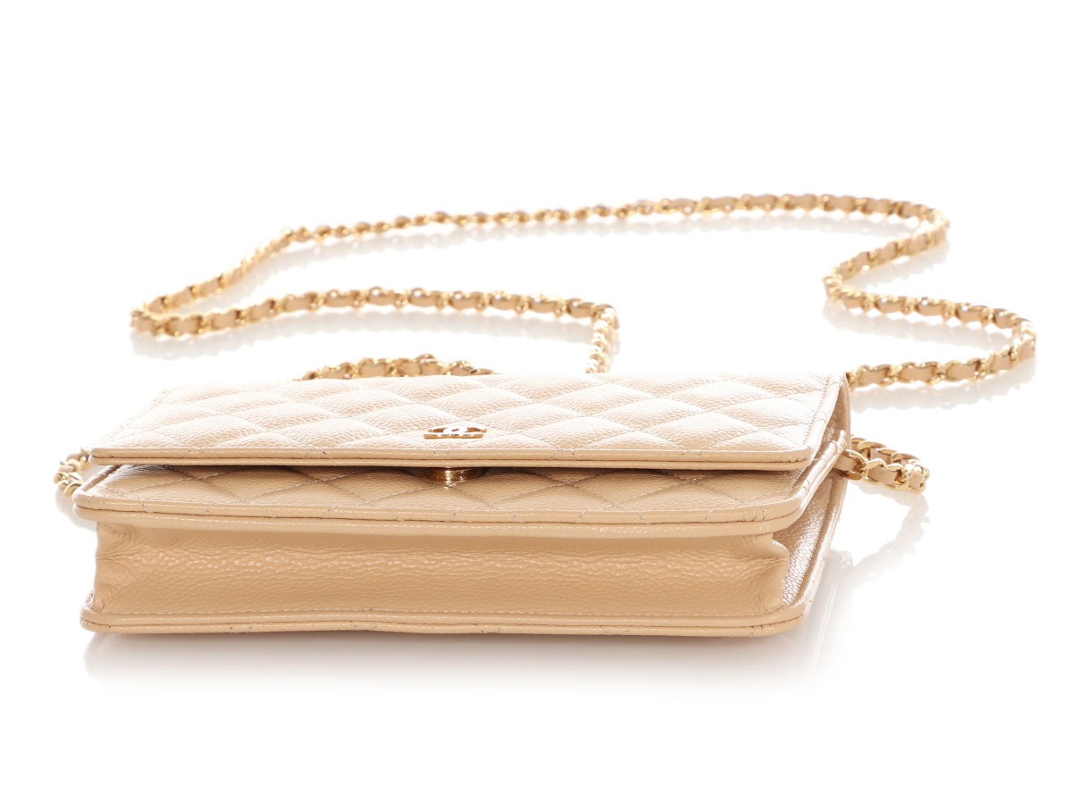 【LYN】 Babie Wallet On Chain 長財布 ベージュ Babie Short Wallet On Chain Light Grey : ร้านลินออนไลน์อย่าง