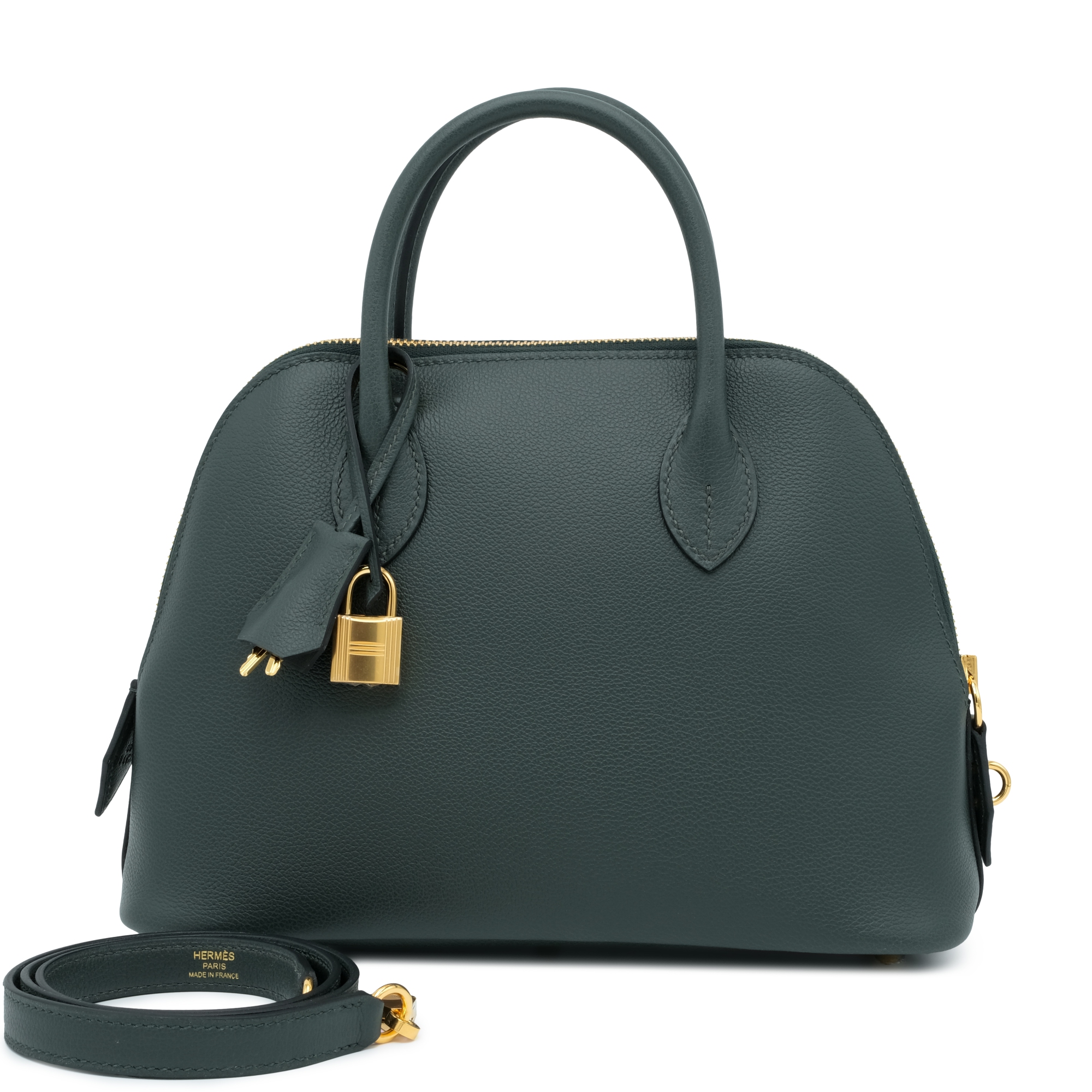 シンプル＆オシャレ{HERMES}Portefeuille 1957 To Go Vert Fonce 1957 To Go wallet | Hermès USA