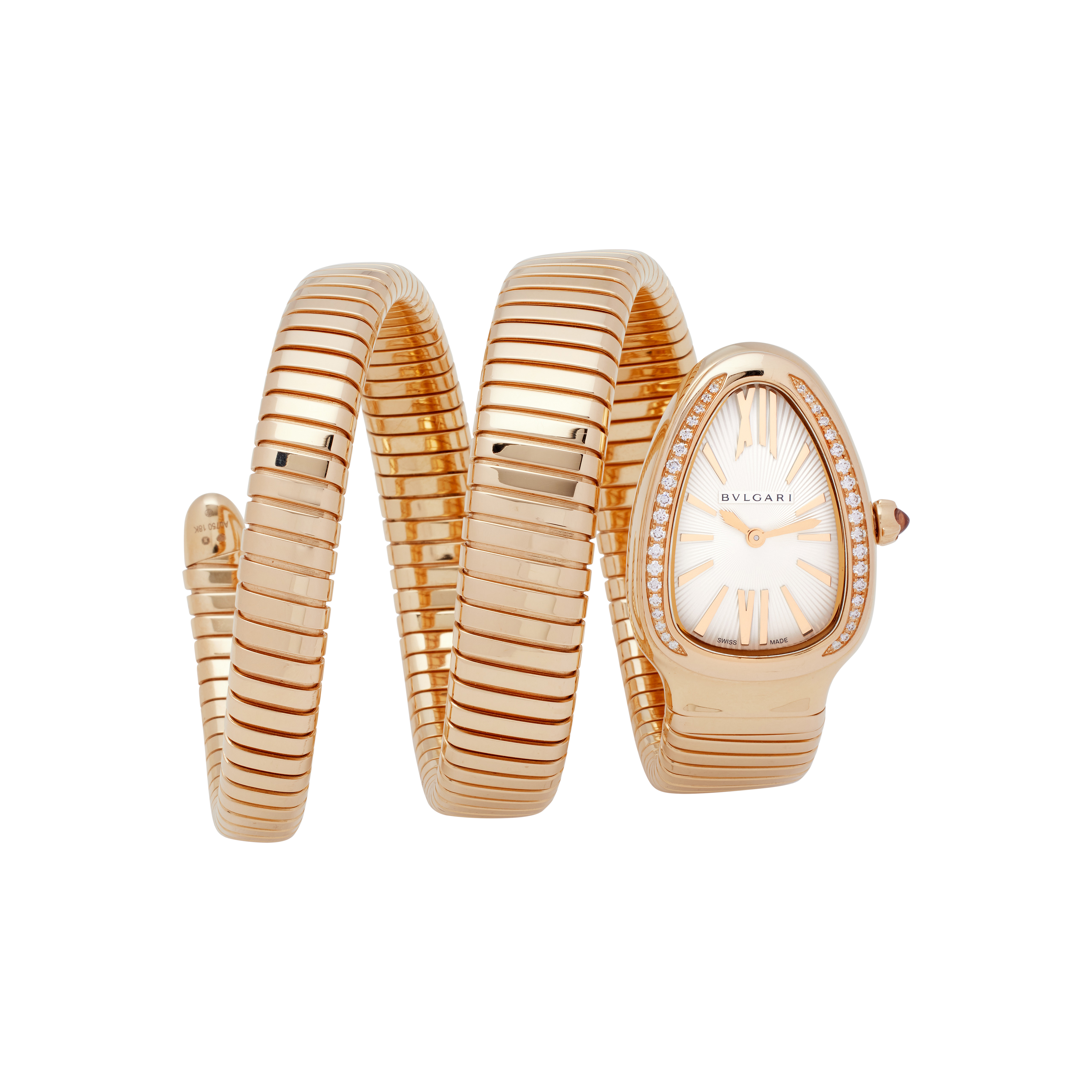 Bvlgari Bulgari Serpenti Double Spiral PG D Ssxpg Quartz Watch BVLGARI Serpenti Tubogas Watch 102680 Two-Tone Double Spiral  main image 3