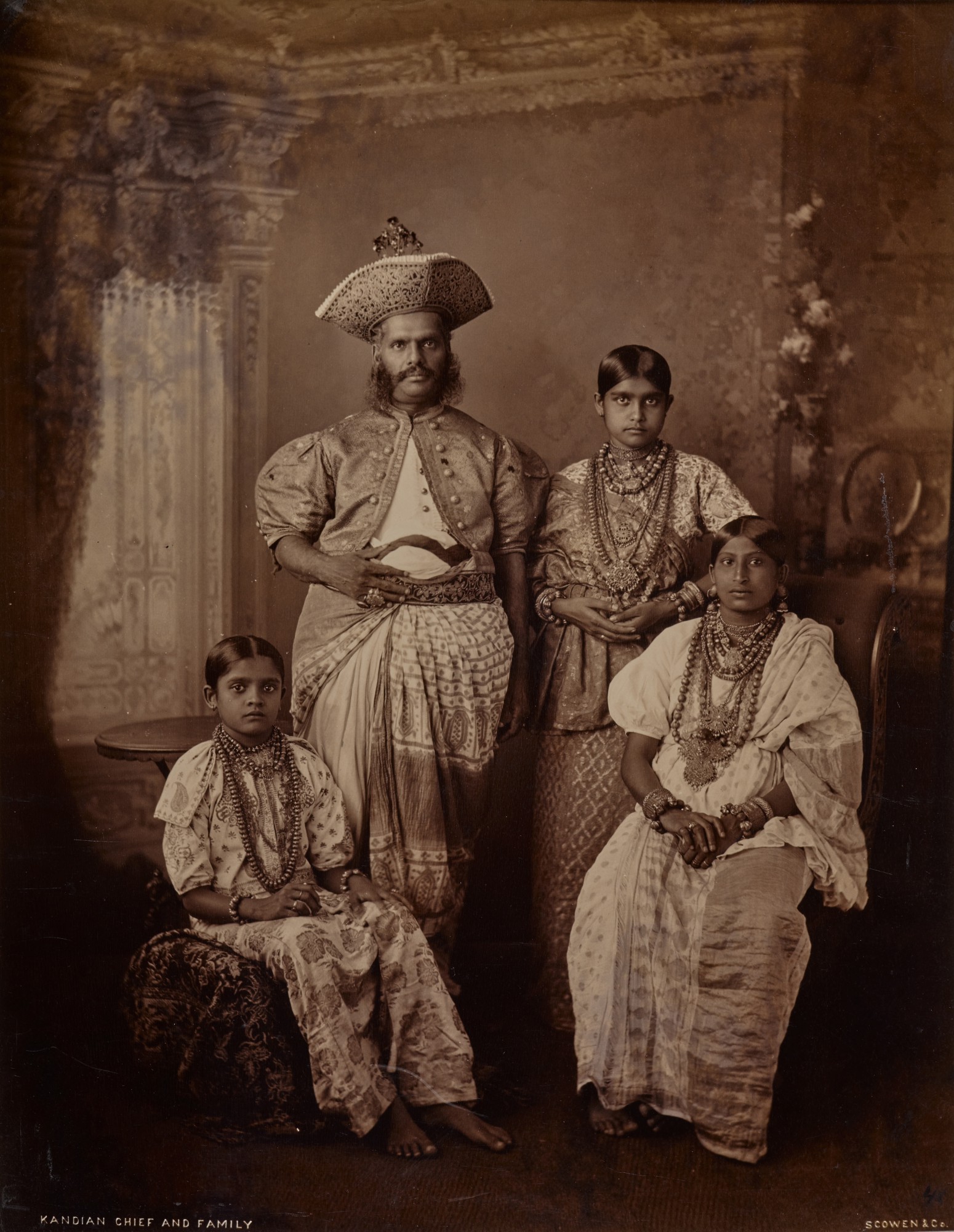 Ceylon Collection of fortytwo photographs, circa.