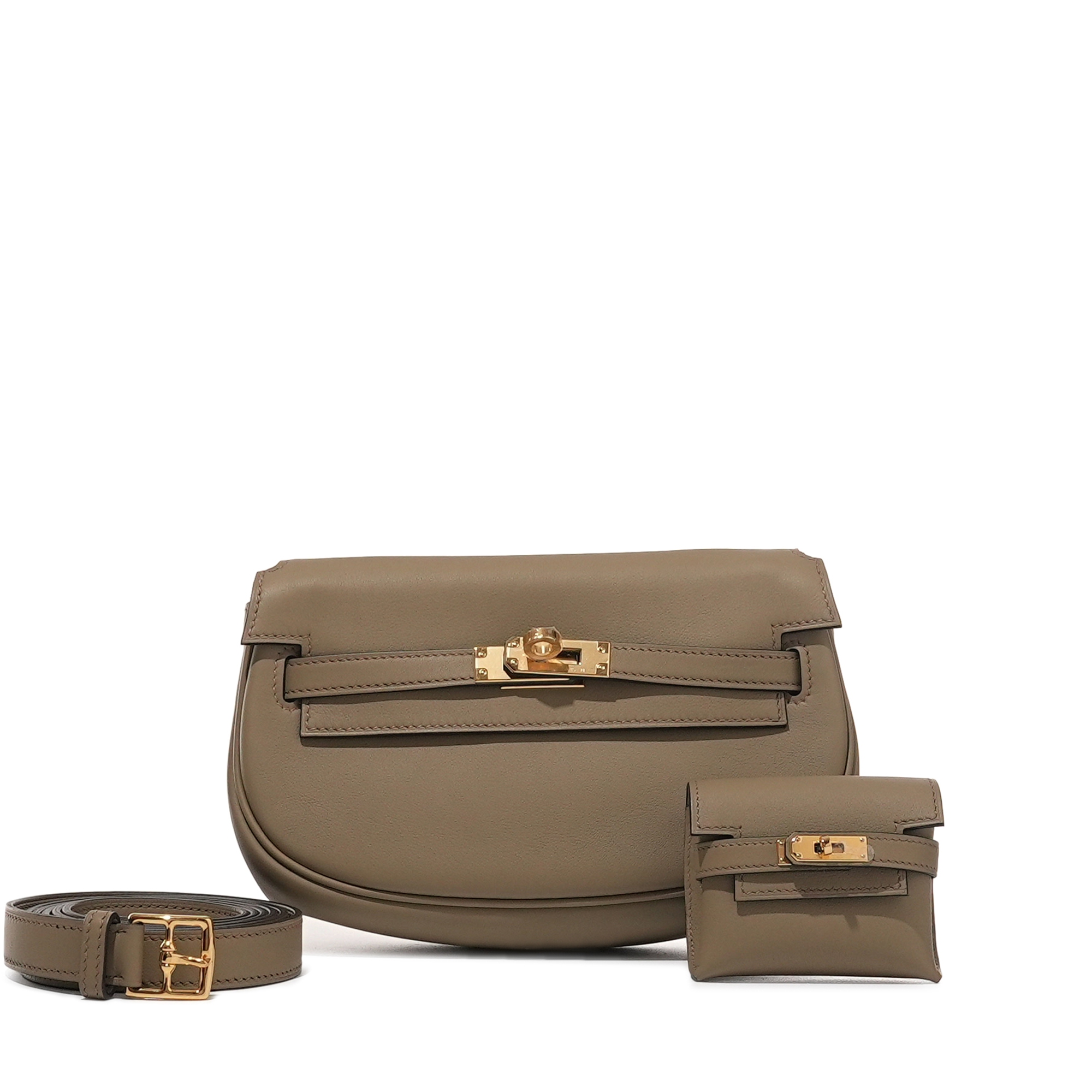Hermès Beige Marfa Swift Kelly Moove Gold Hardware, 2024
