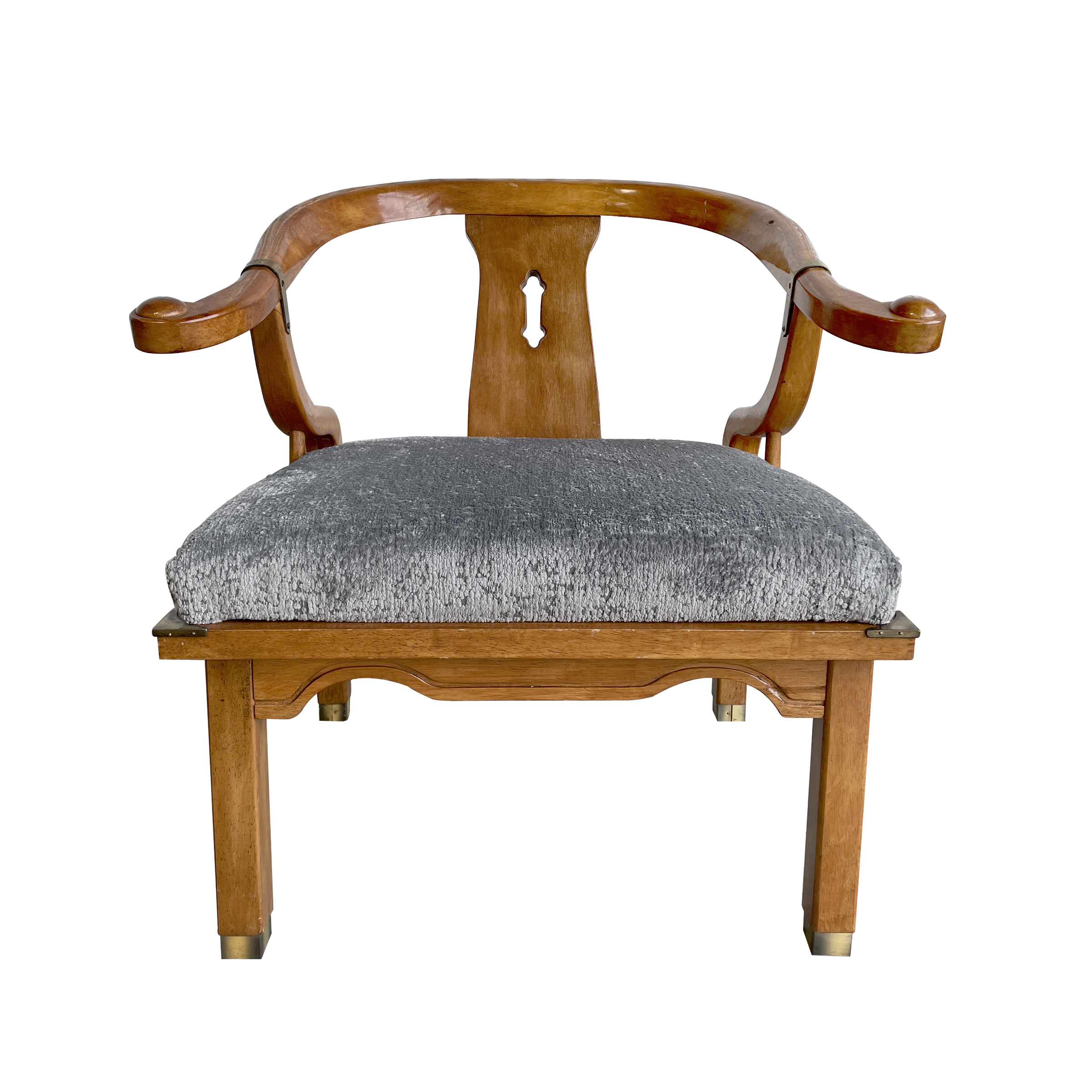 Century Furniture, James Mont Vintage Mid Century Ming Boucle