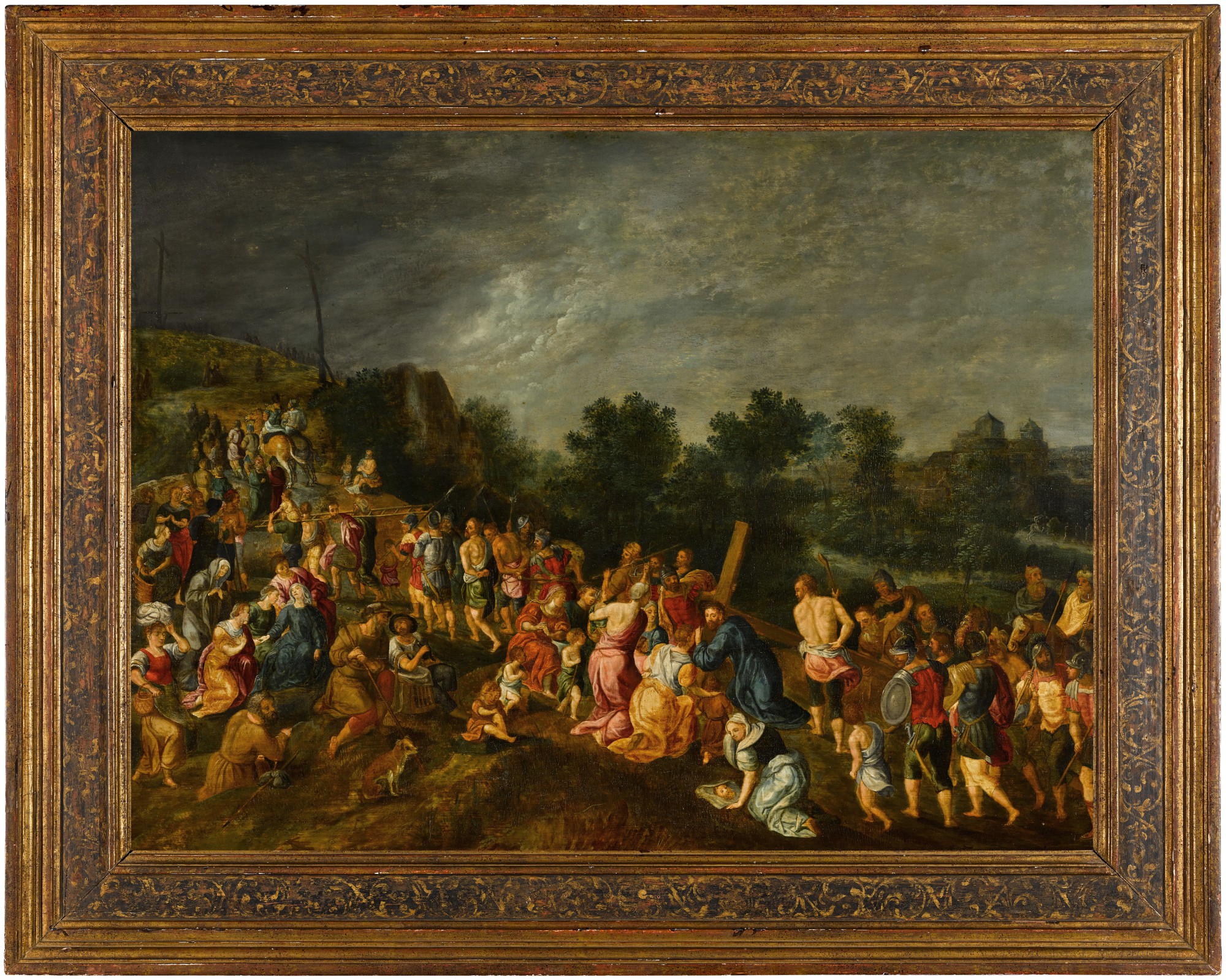 Christ on the road to Calvary Old Masters Day Auction 2022 Sotheby's