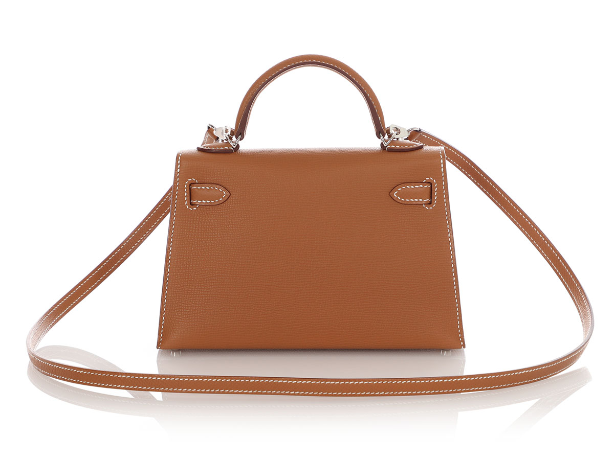Hermès Gold Epsom Mini Kelly 20 II Palladium Hardware, 2024 - Image 3