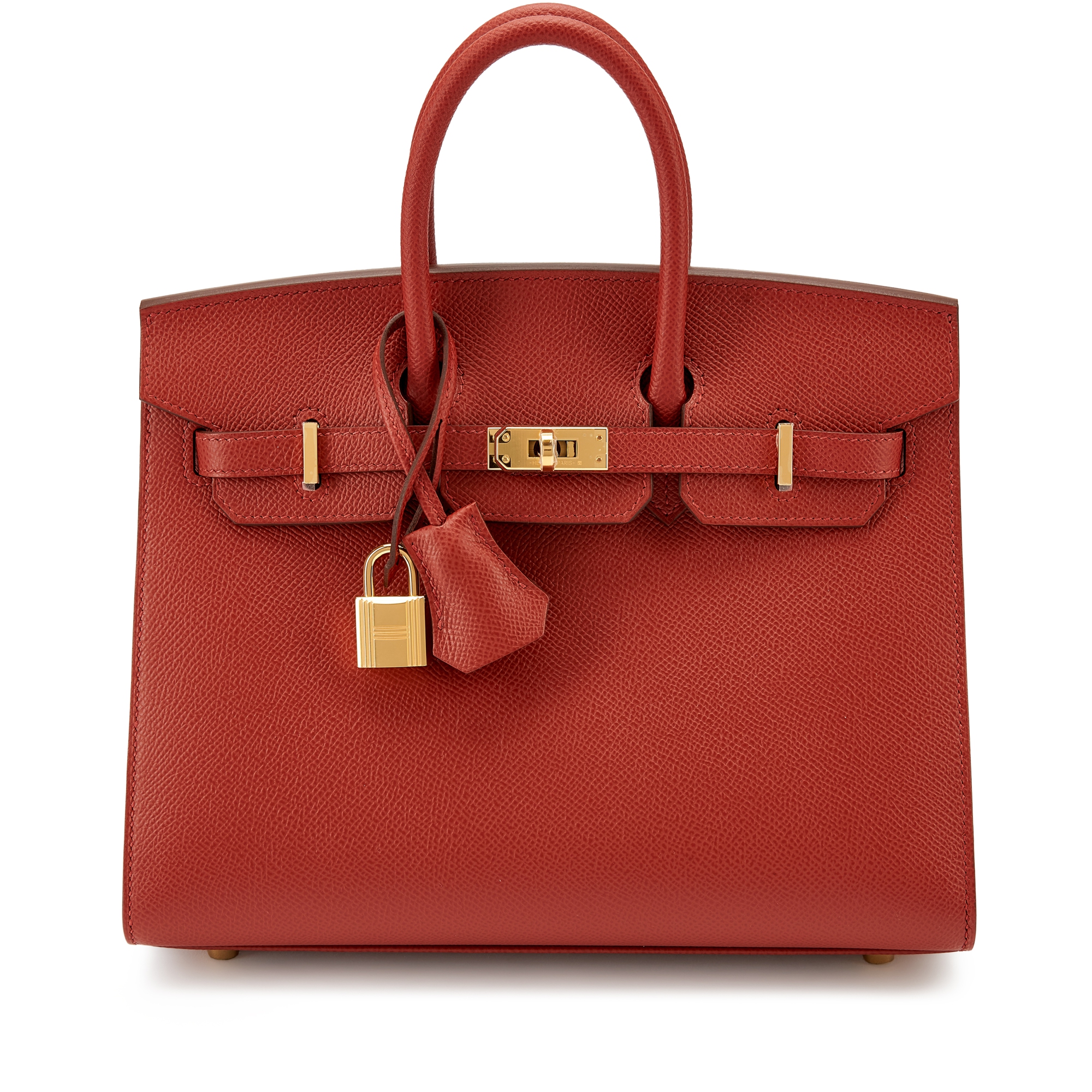 Rouge Venitien Epsom Birkin 25 Sellier Gold Hardware, 2022 Handbags