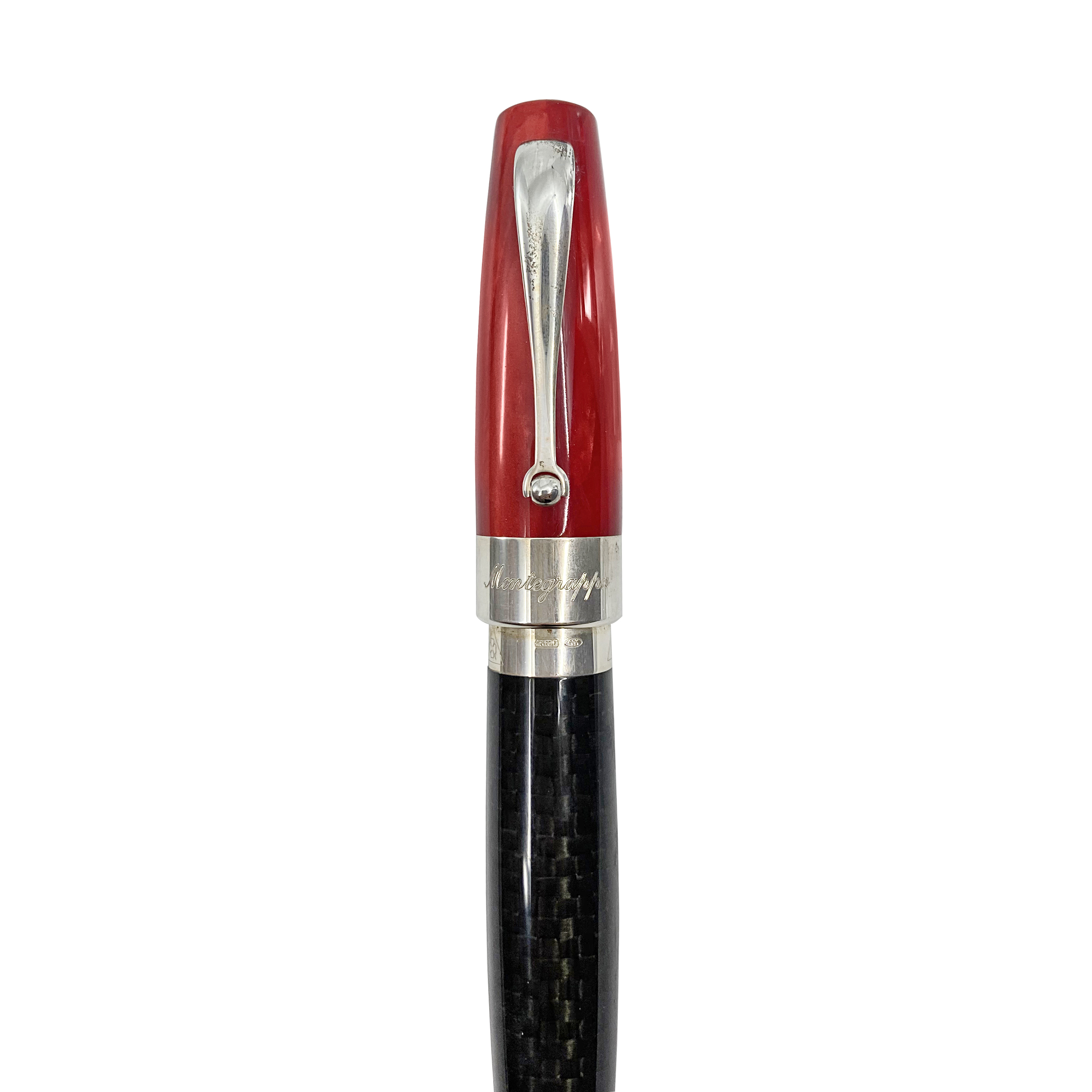 美品 訳アリ Montegrappa Miya Red 万年筆 M MONTEGRAPPA Miya Ballpoint Pen Available For Immediate Sale At