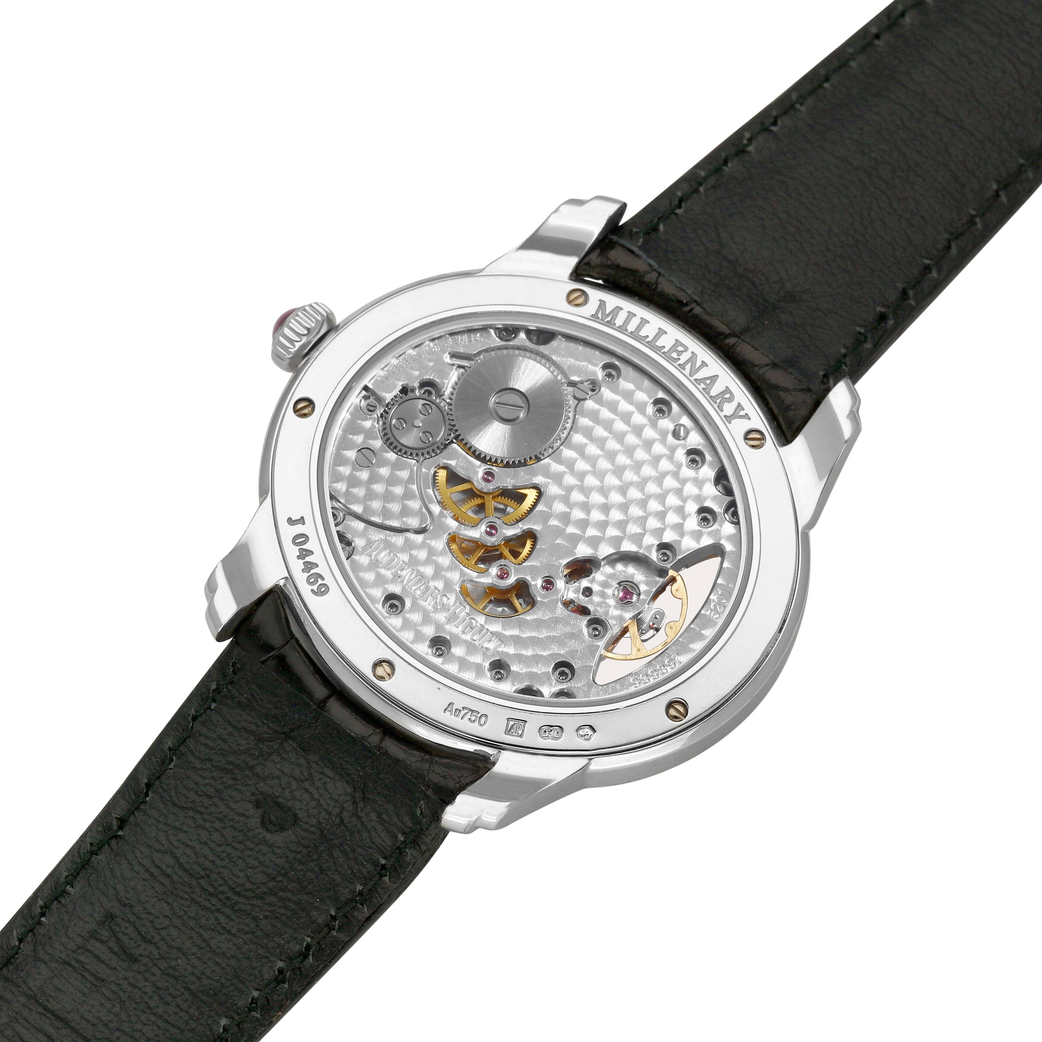 CHARLIE ACE / SILVER AND GOLD レゲエ Audemars Piguet Millenary (Reference 77247BC.ZZ.A813CR.01). A 35.5