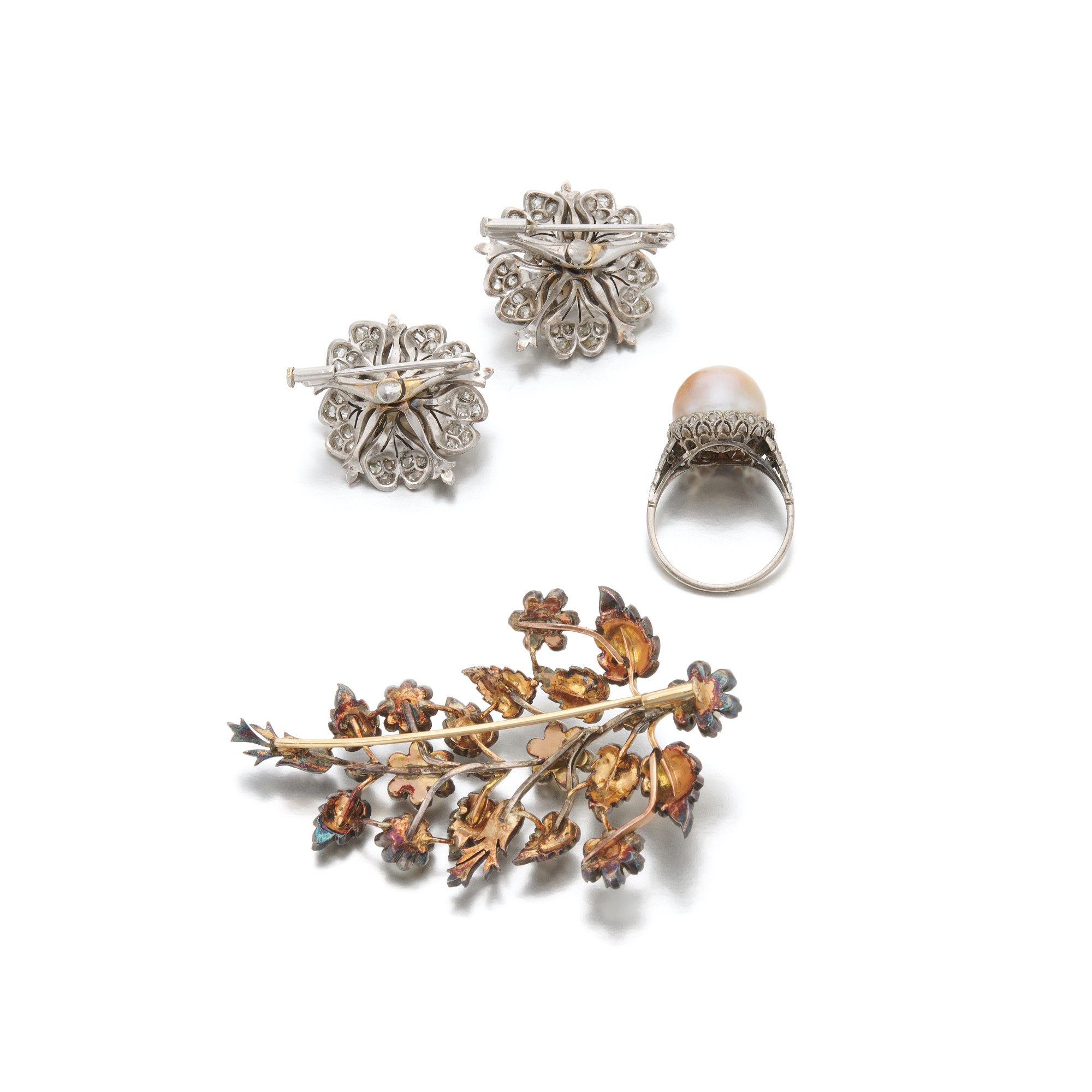 Spilla Vintage Camelia Con Perle E Nappa: Accessorio Fiore Per Donne, Spilla, Fermaglio E Bracciale