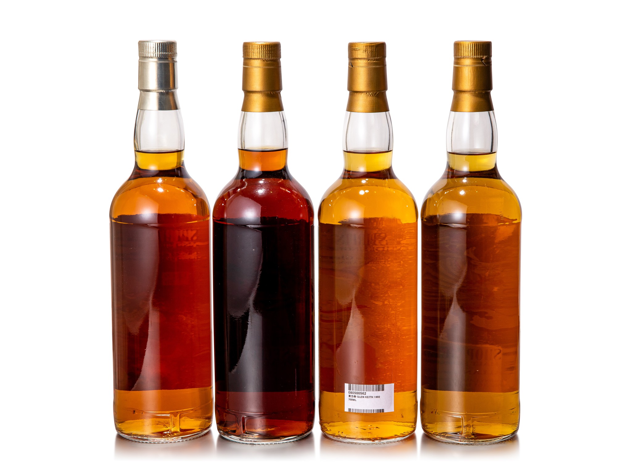 Spirits Shop' Selection Mixed case (4 BT70) Distilled Whisky