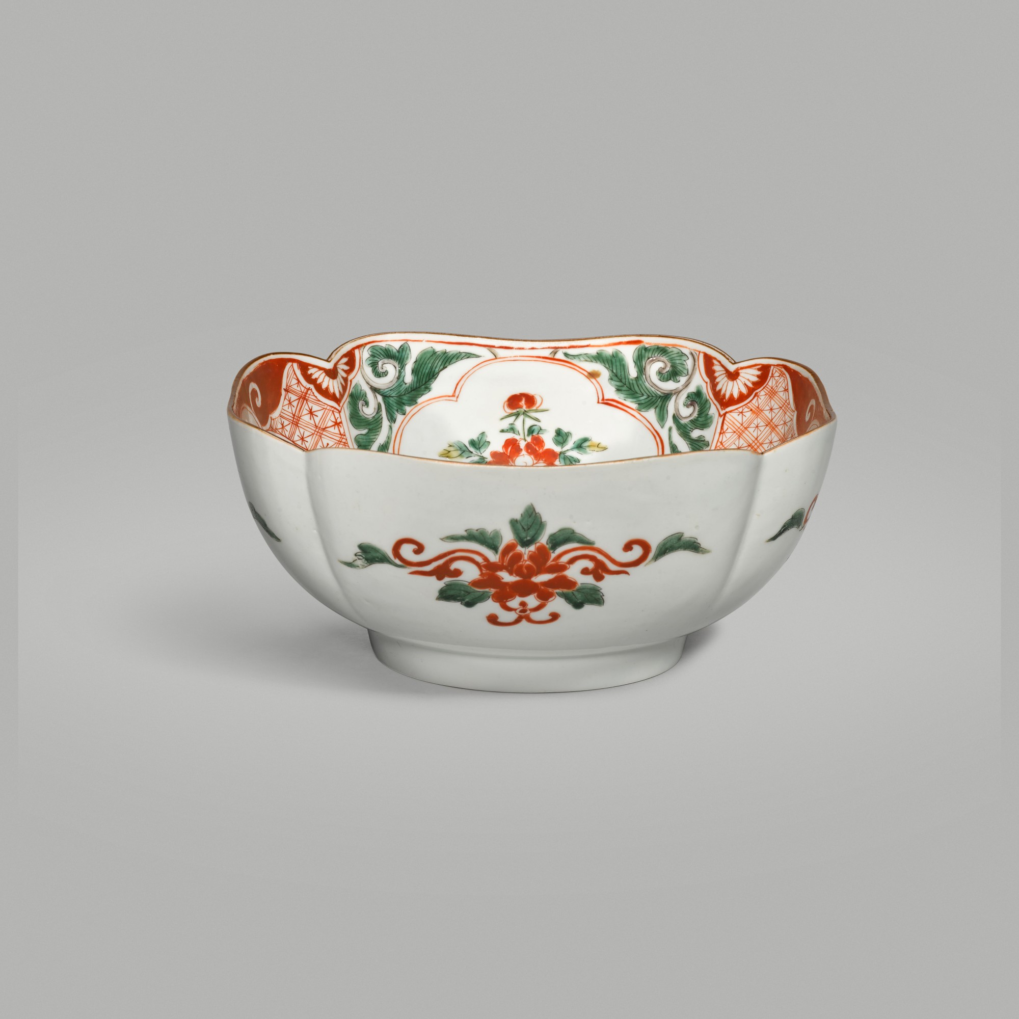 A Kenjo Imari style bowl Edo period, late 17th early 18th century