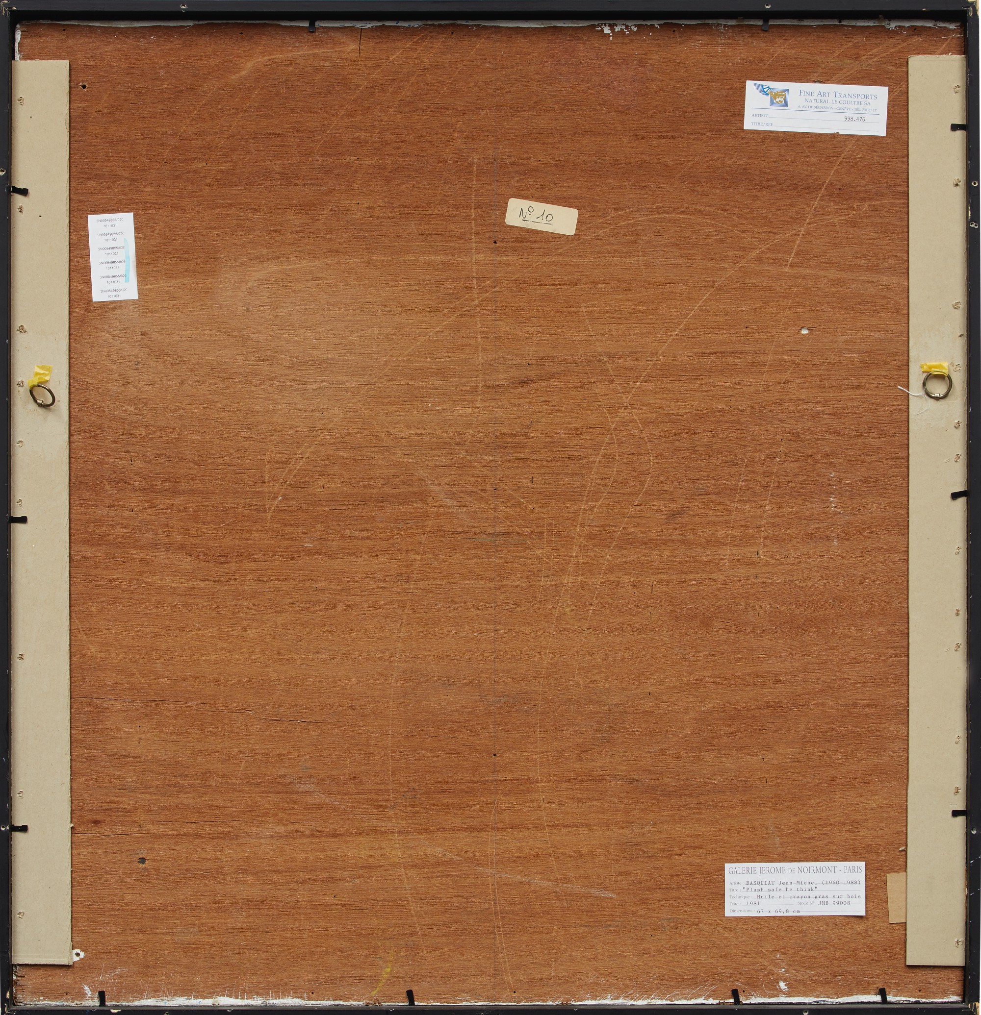 Plush Safe He Think Contemporary Art Day Auction 2020 Sotheby's