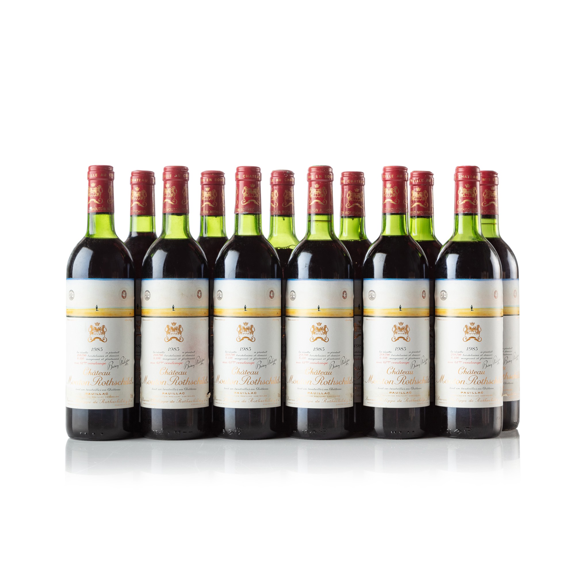 château mouton rothschild 1983 ヴィンテージ 赤 - thebikeculture.com