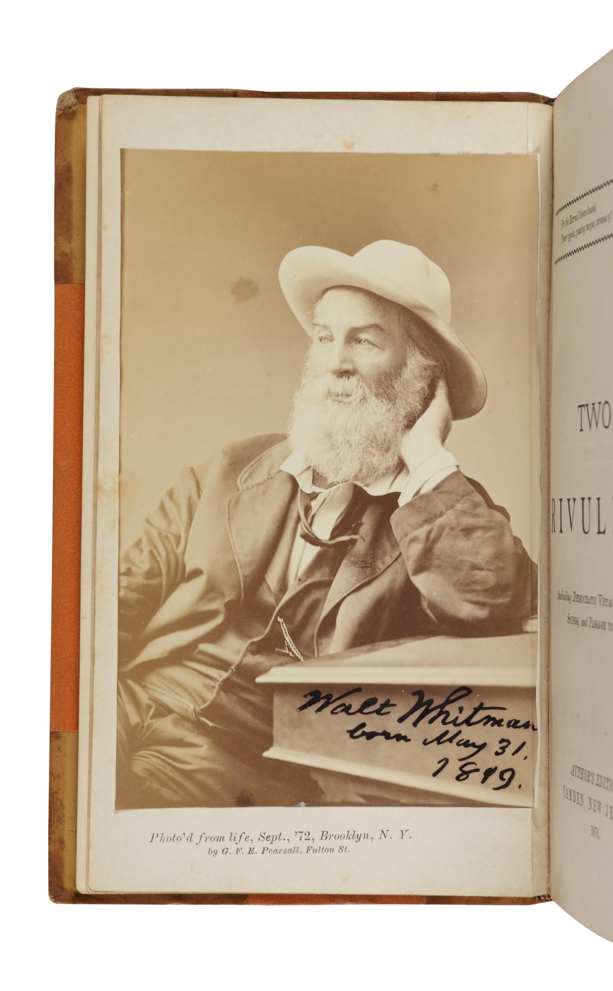 Exclusive Walt Whitman Fine Art Prints - 795dp3n