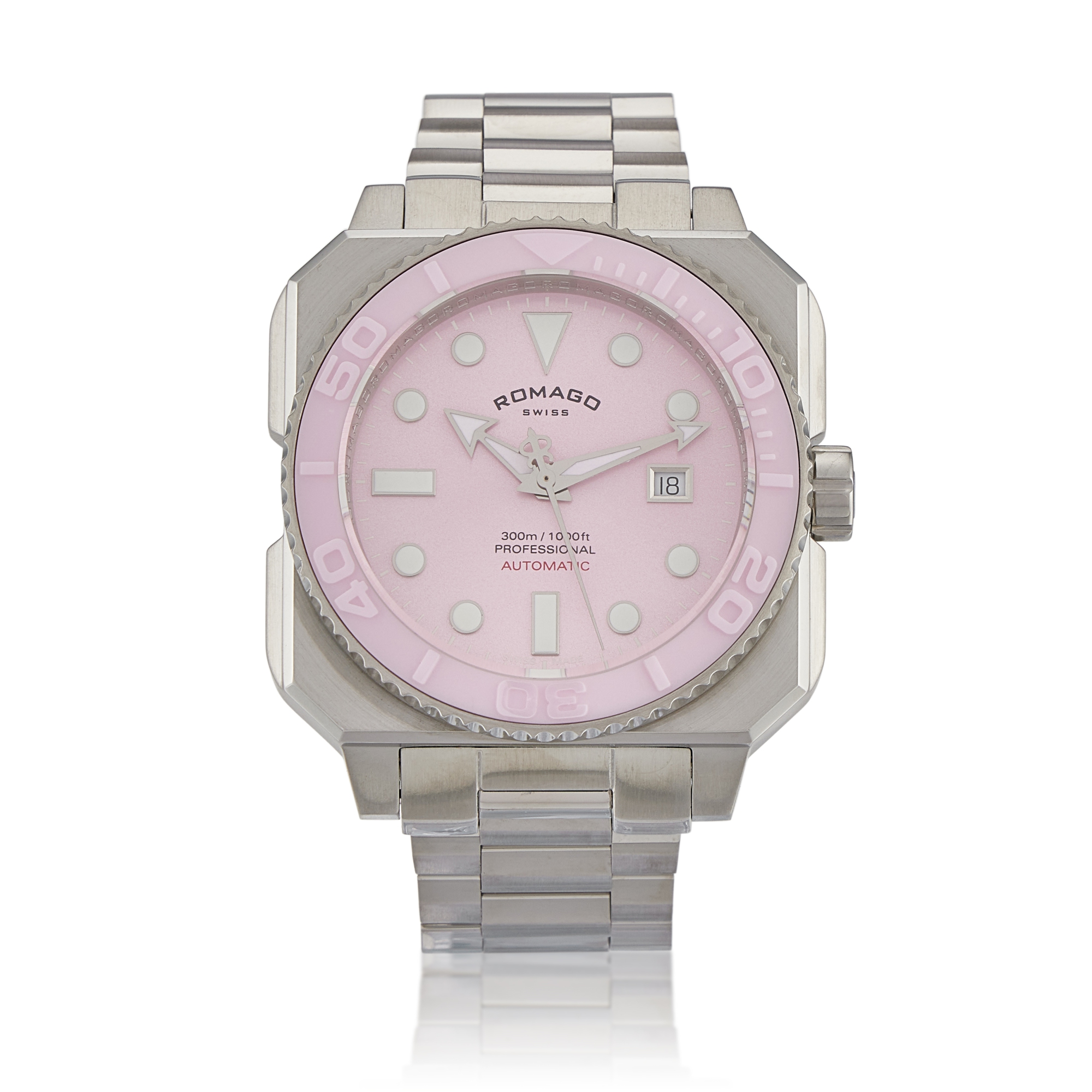 Romago ProAquanaut 300 Reference RM109-SVPK, A Stainless Steel