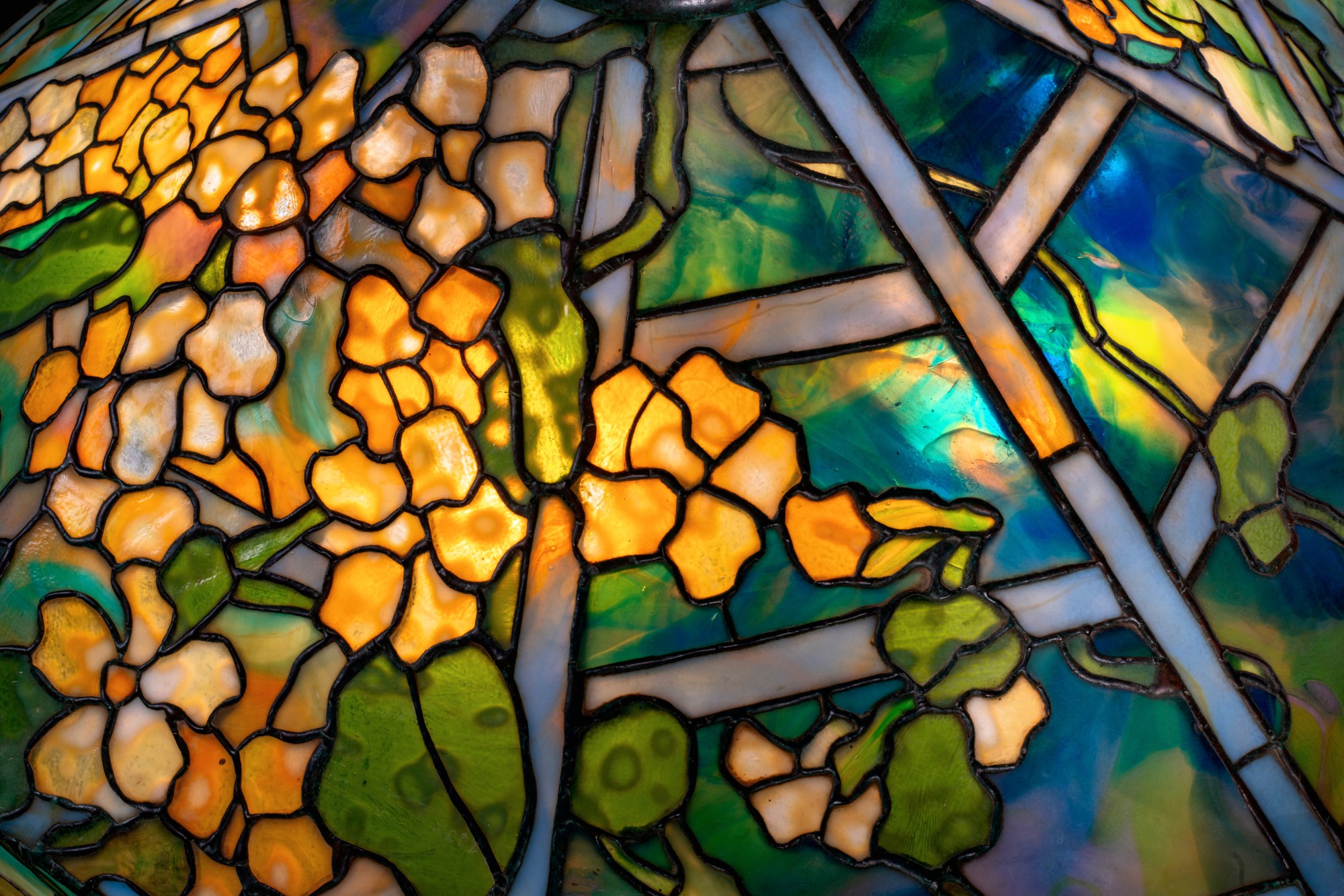 "Nasturtium Trellis" Chandelier Important Design Sotheby's