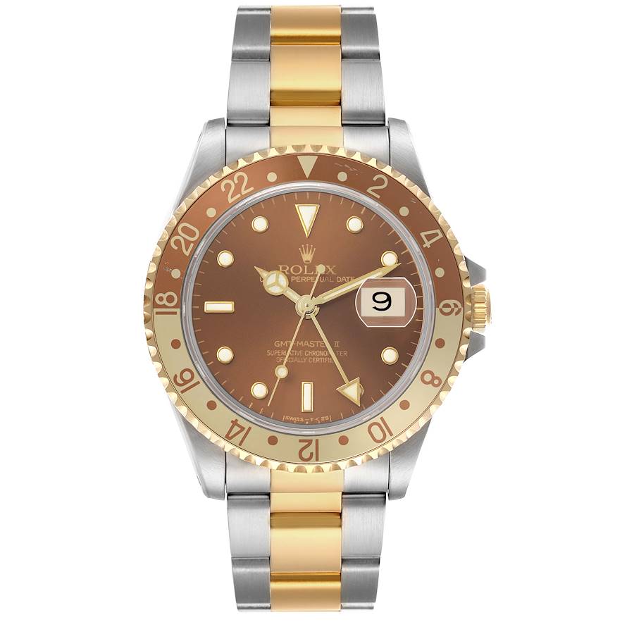 Fahrzeug Goldbringa von Schmidl リトグラフ Rolex Vintage GMT-Master II 'Root Beer' (Reference 16713). A 40mm