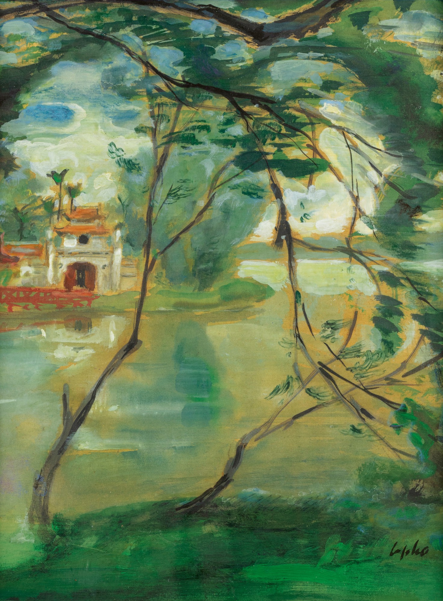 le-pho-ngoc-son-temple-in-hanoi-modern-art-day-sale-2021
