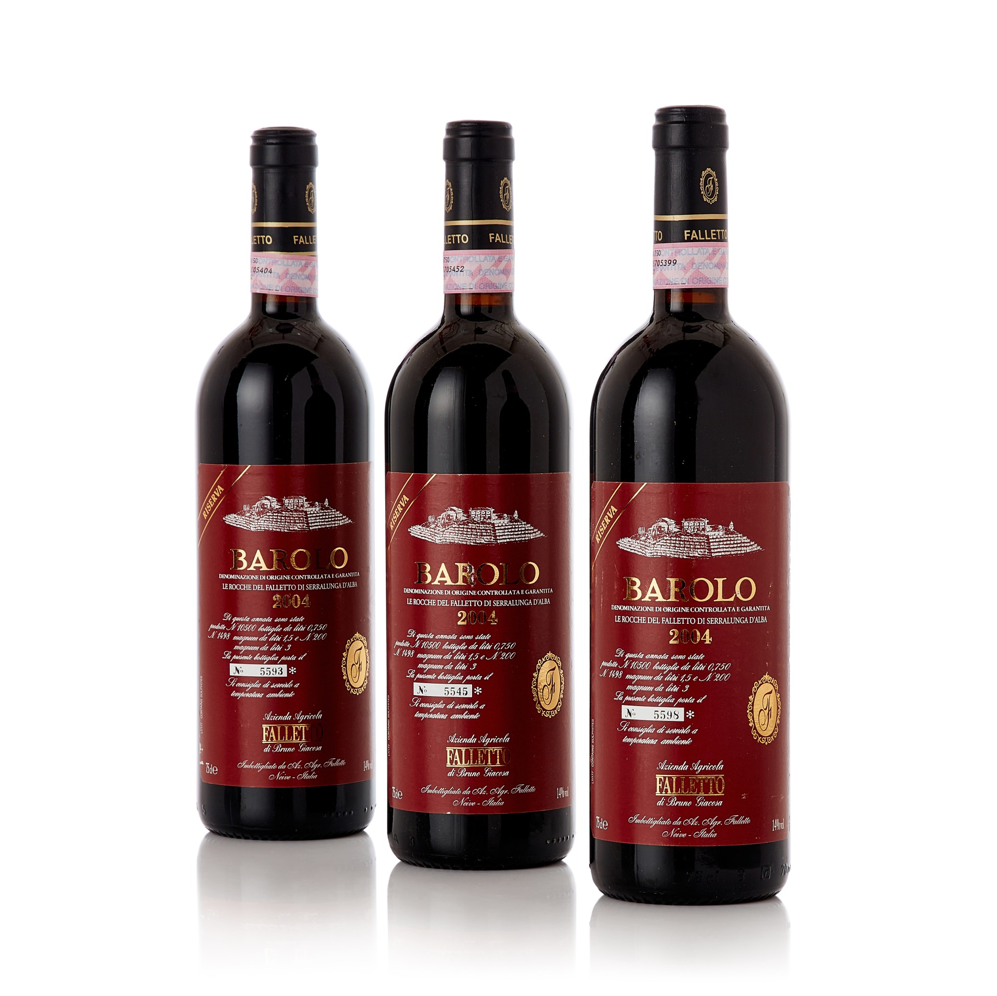 Barolo, Le Rocche del Falletto di Serralunga d'Alba, Riserva 2004 Bruno ...