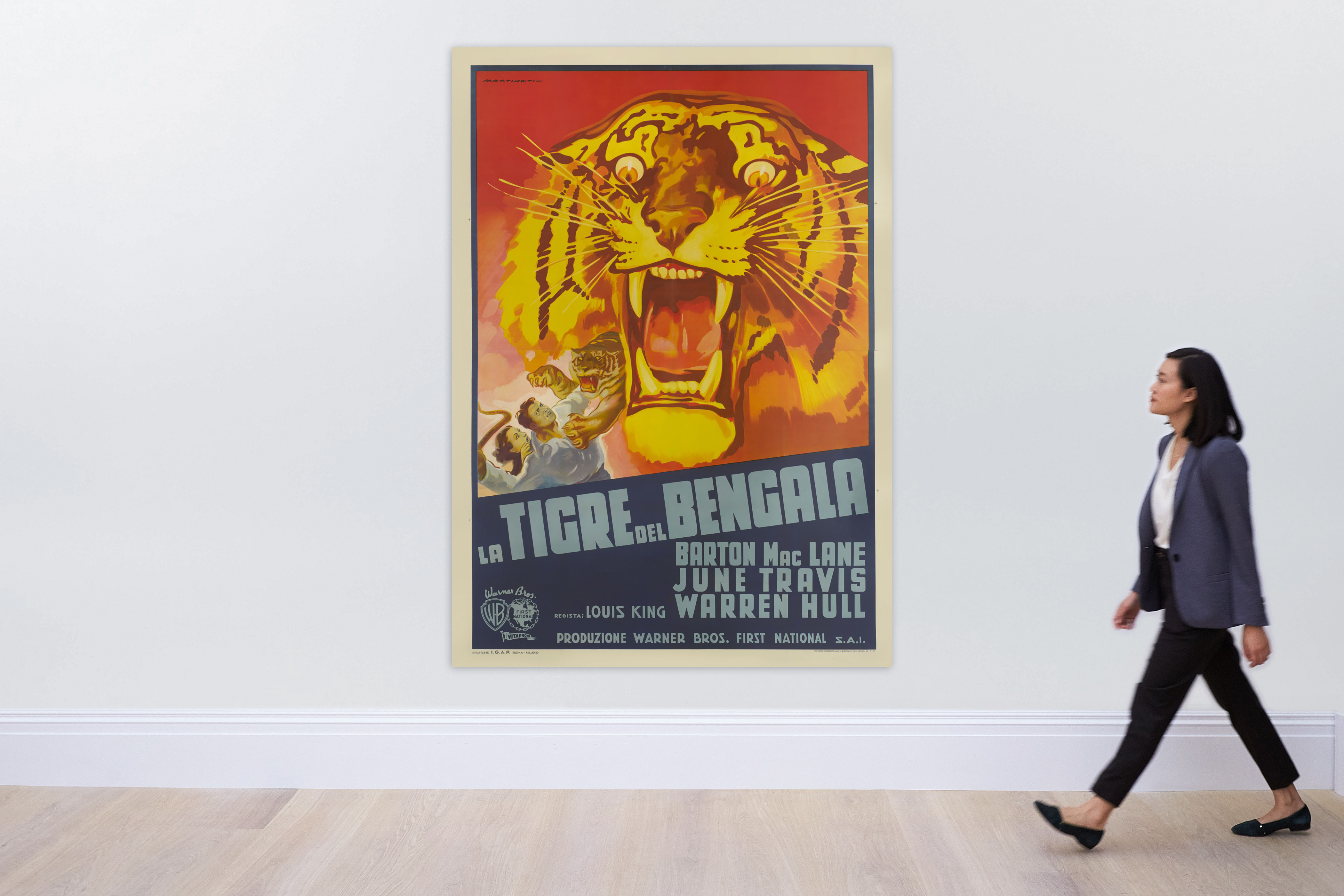 Bengal Tiger La Tigre Del Bengala 1936 Poster Italian First Italian Release 1937 Original Film Posters 2021 Sotheby S