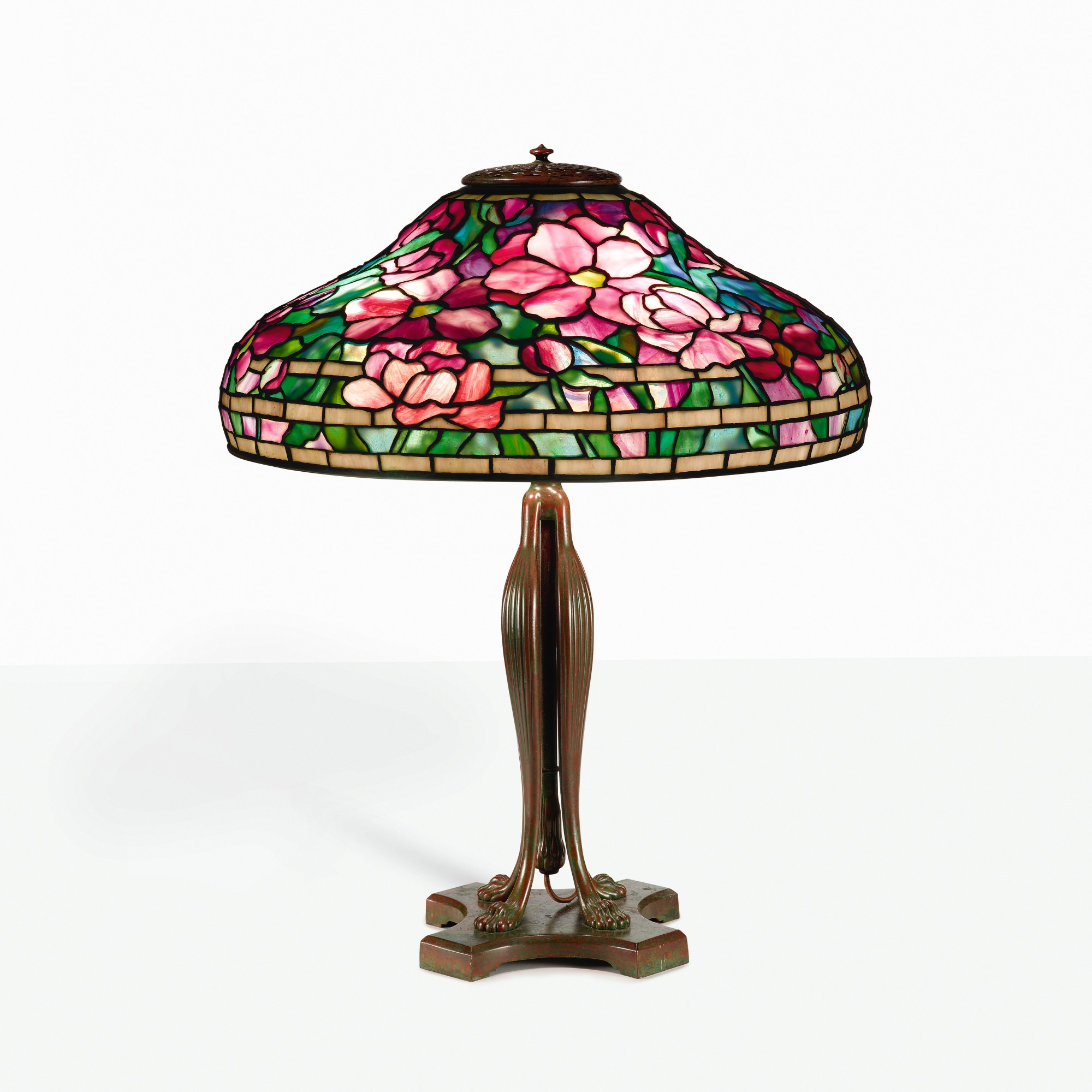 TIFFANY STUDIOS | "PEONY" TABLE LAMP | Design | 2020 | Sotheby's