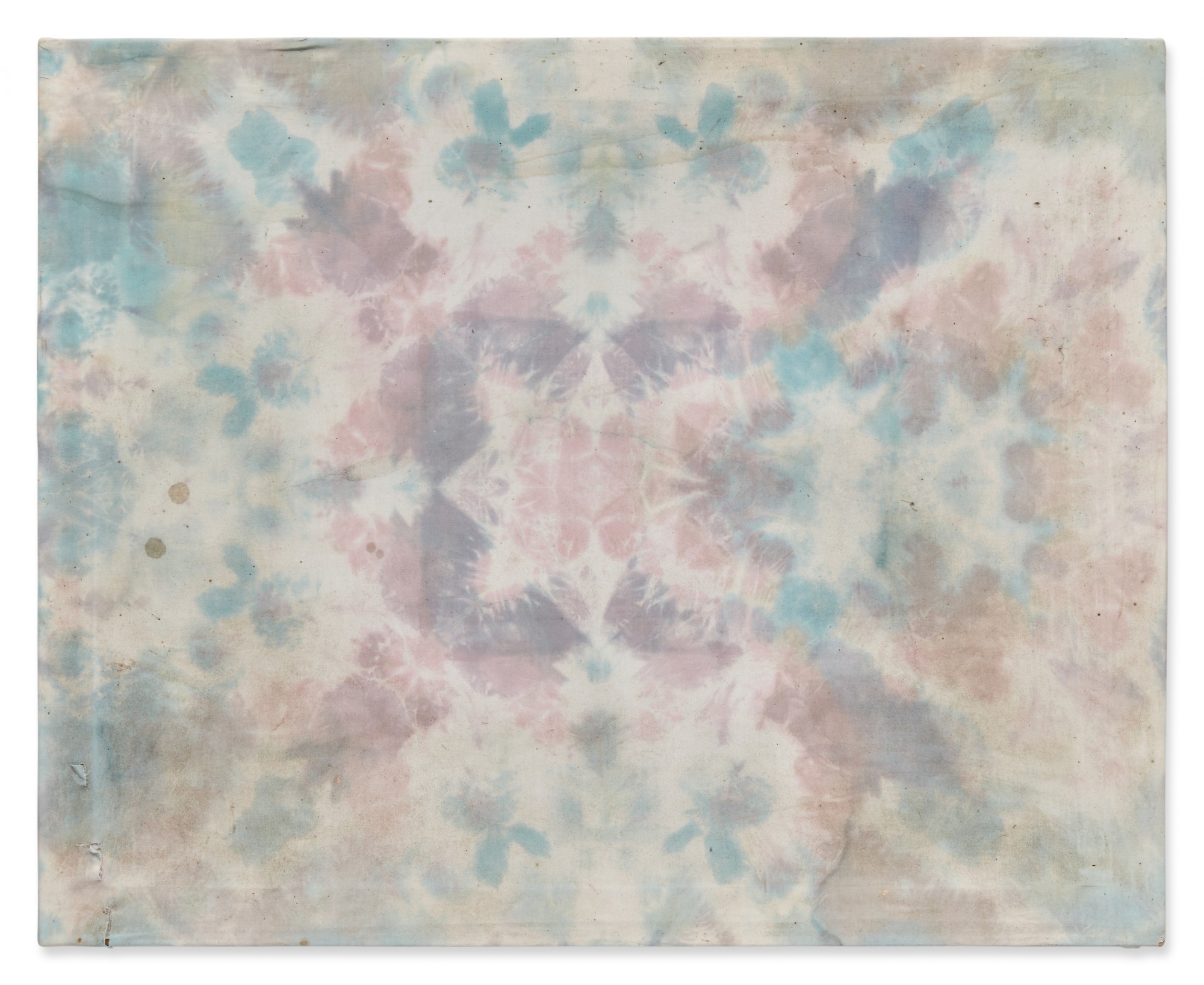 Courtenay Pollock Stageused “Geometriart” tiedye speaker cover, ca