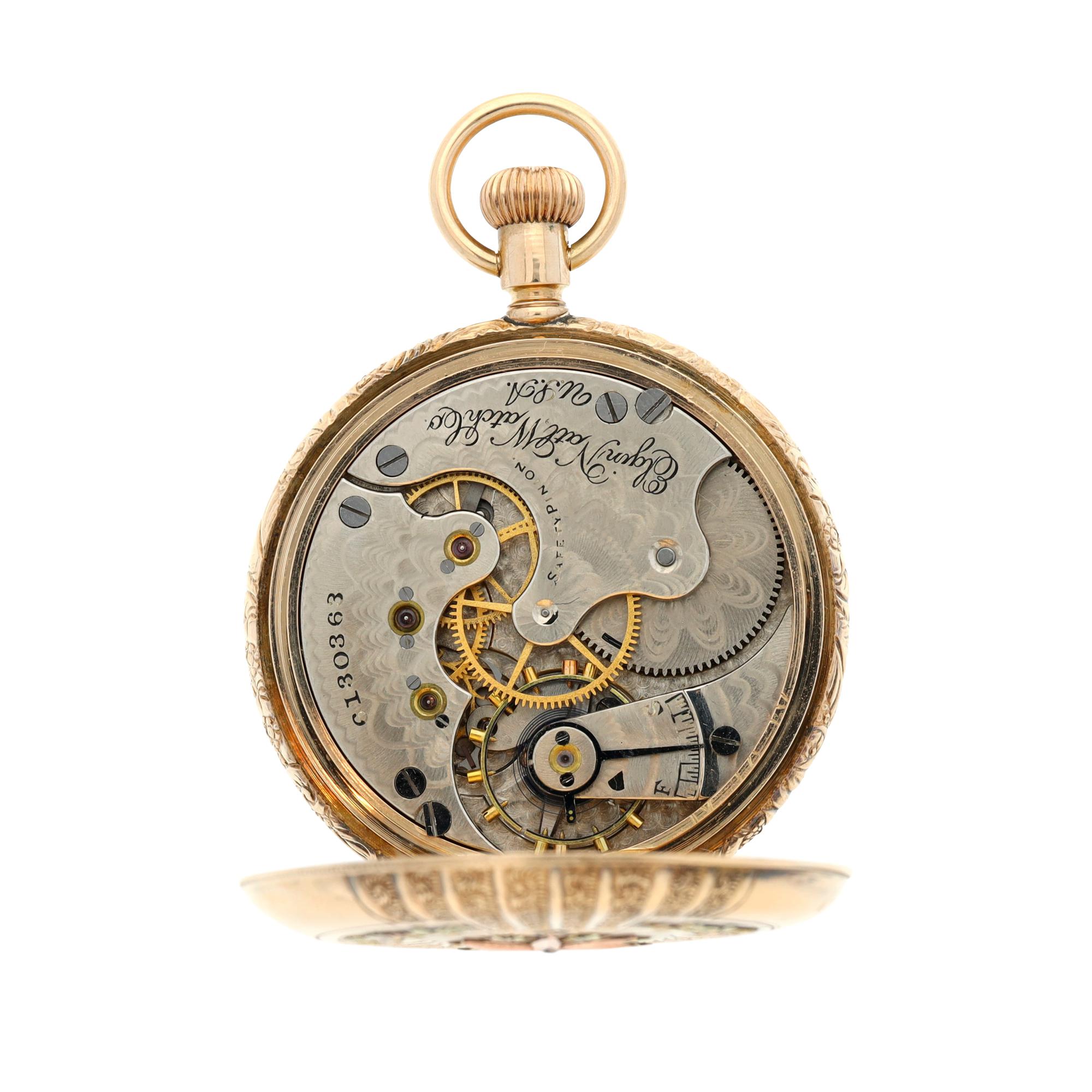 A trigold hunting case watch, Circa 1940 Fine Watches 2021 Sotheby's