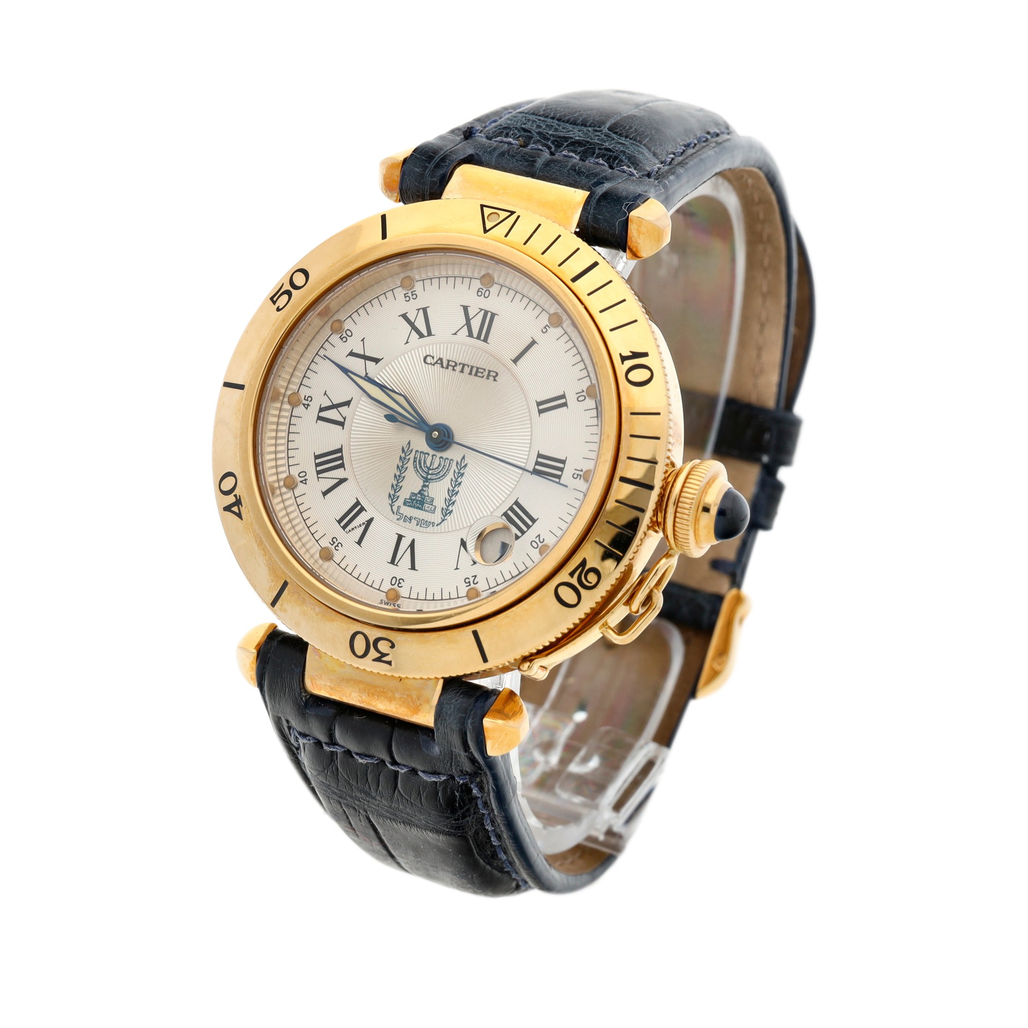 Reference 1027 Pasha ‘Israel’, A limited edition yellow gold automatic ...