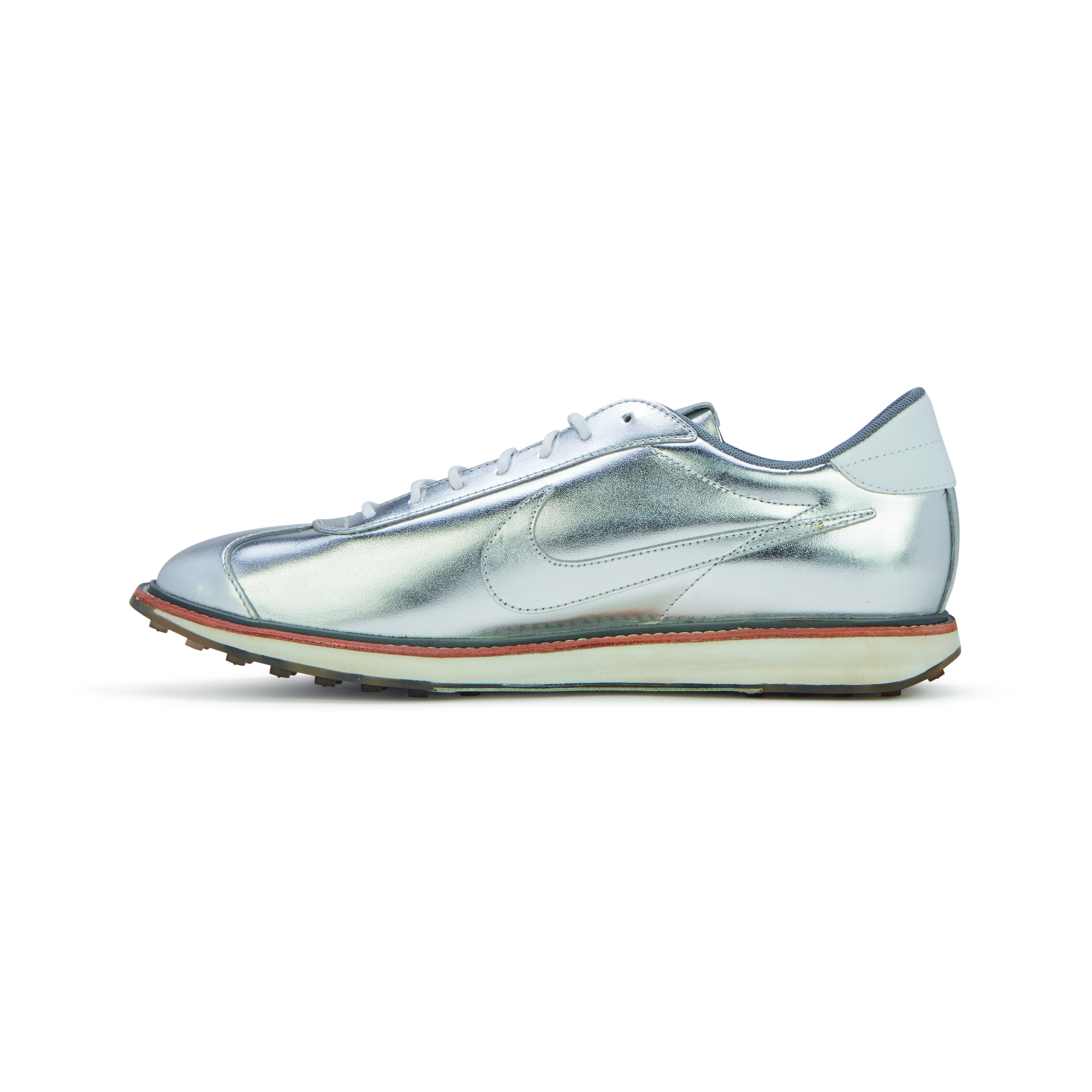 Nike MENS 10.5 1972 QS Superbowl PADS Pack Metallic Silver 2012 Limited Edition Nike Nike 1972 QS Super Bowl Trophy Moon Shoe Waffle  main image 3