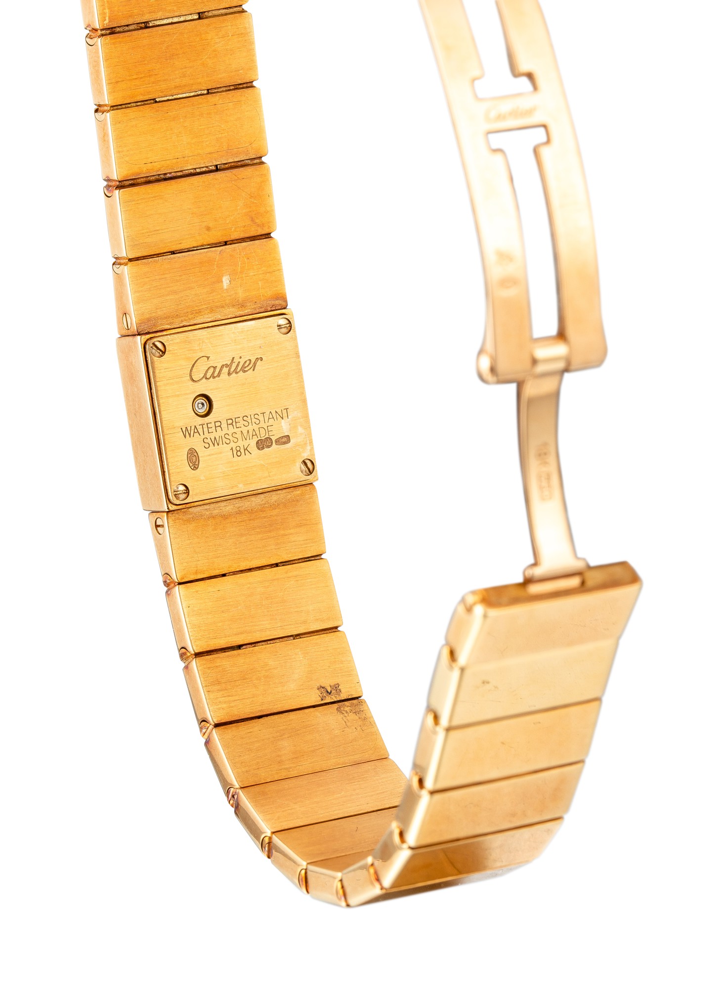 CARTIER A YELLOW GOLD BRACELET WATCH, CIRCA 1990 Watches Weekly